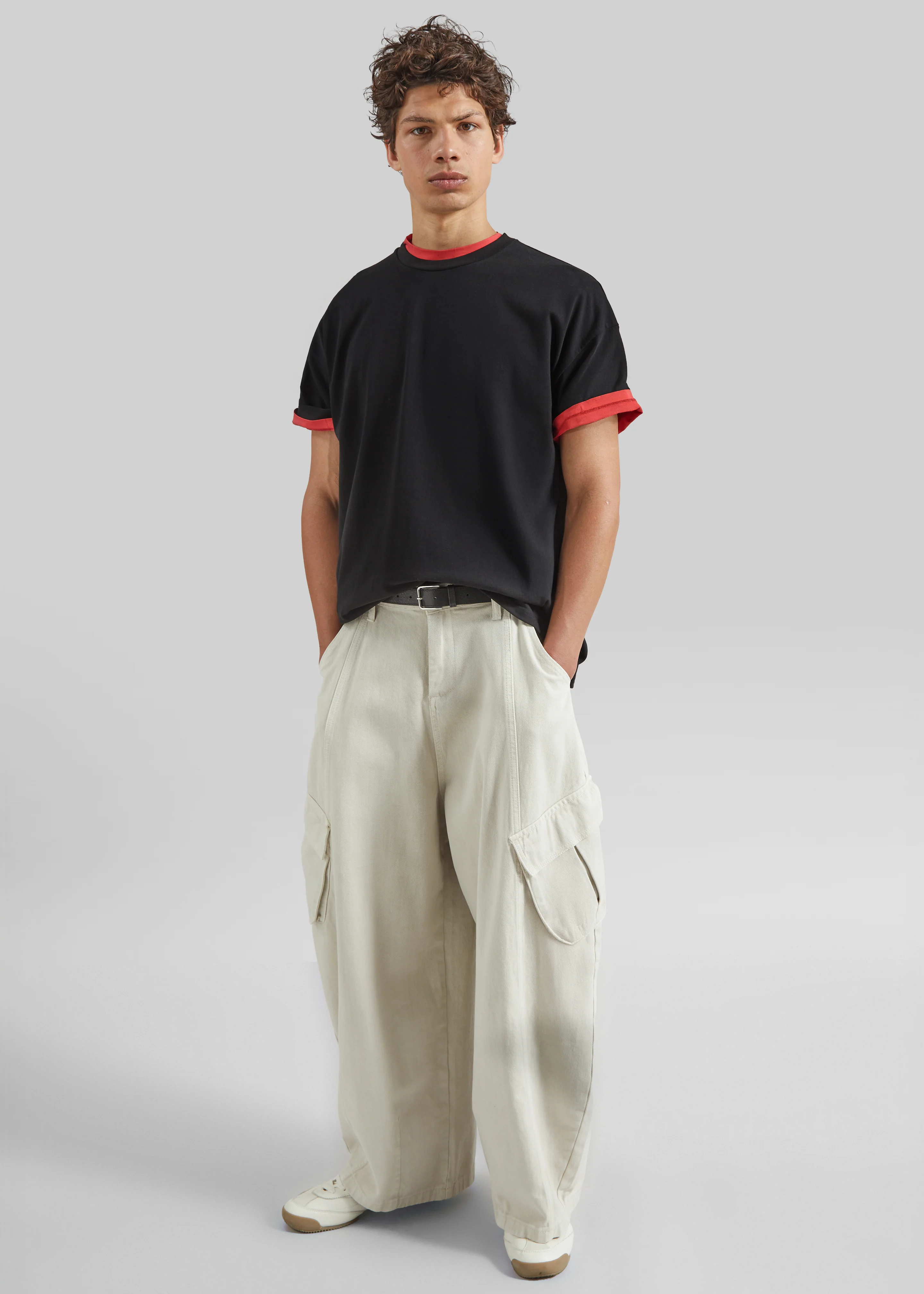 Faro Boxy Tee - Black - Image 6