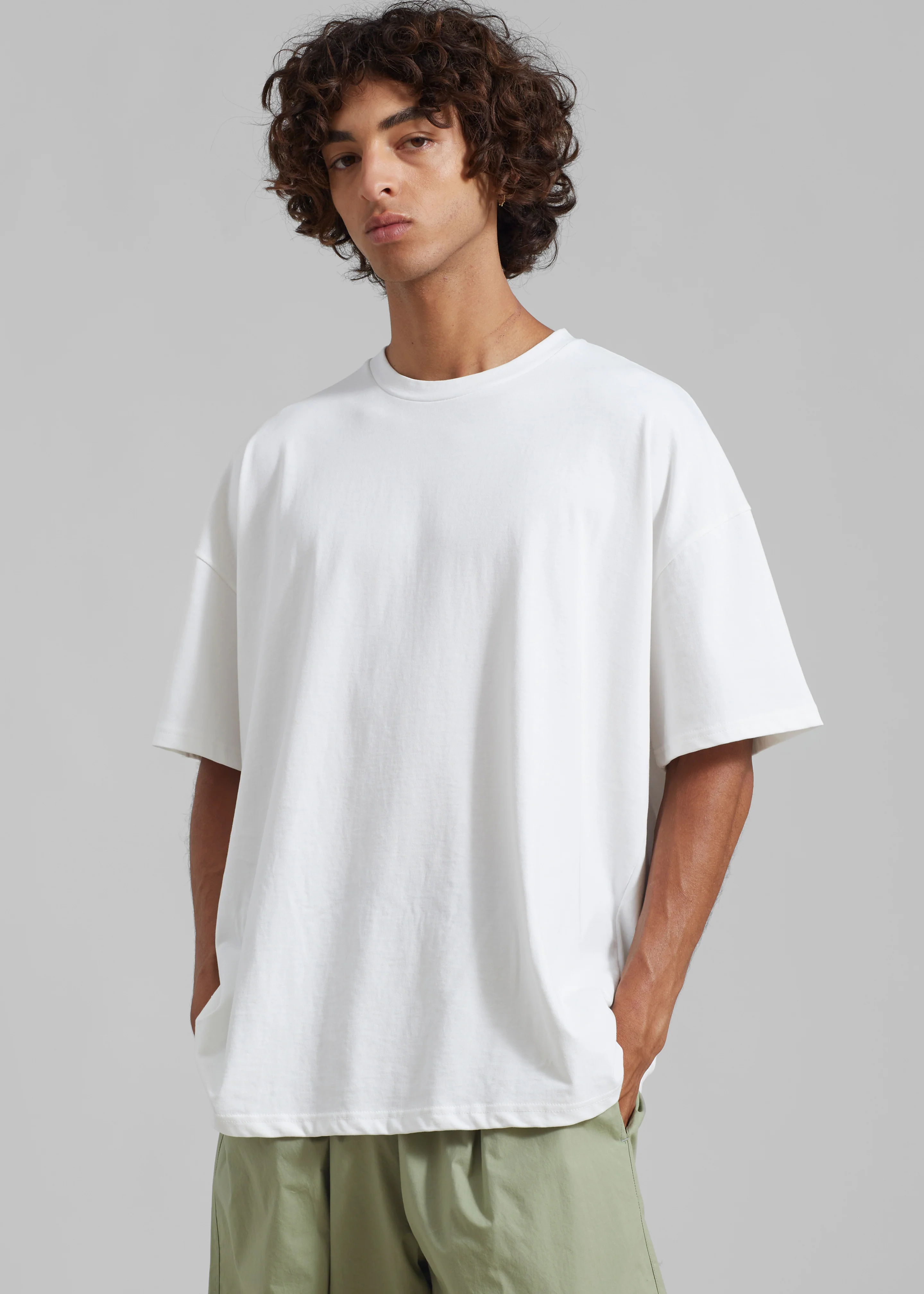 Faro Boxy Tee - White - Image 6