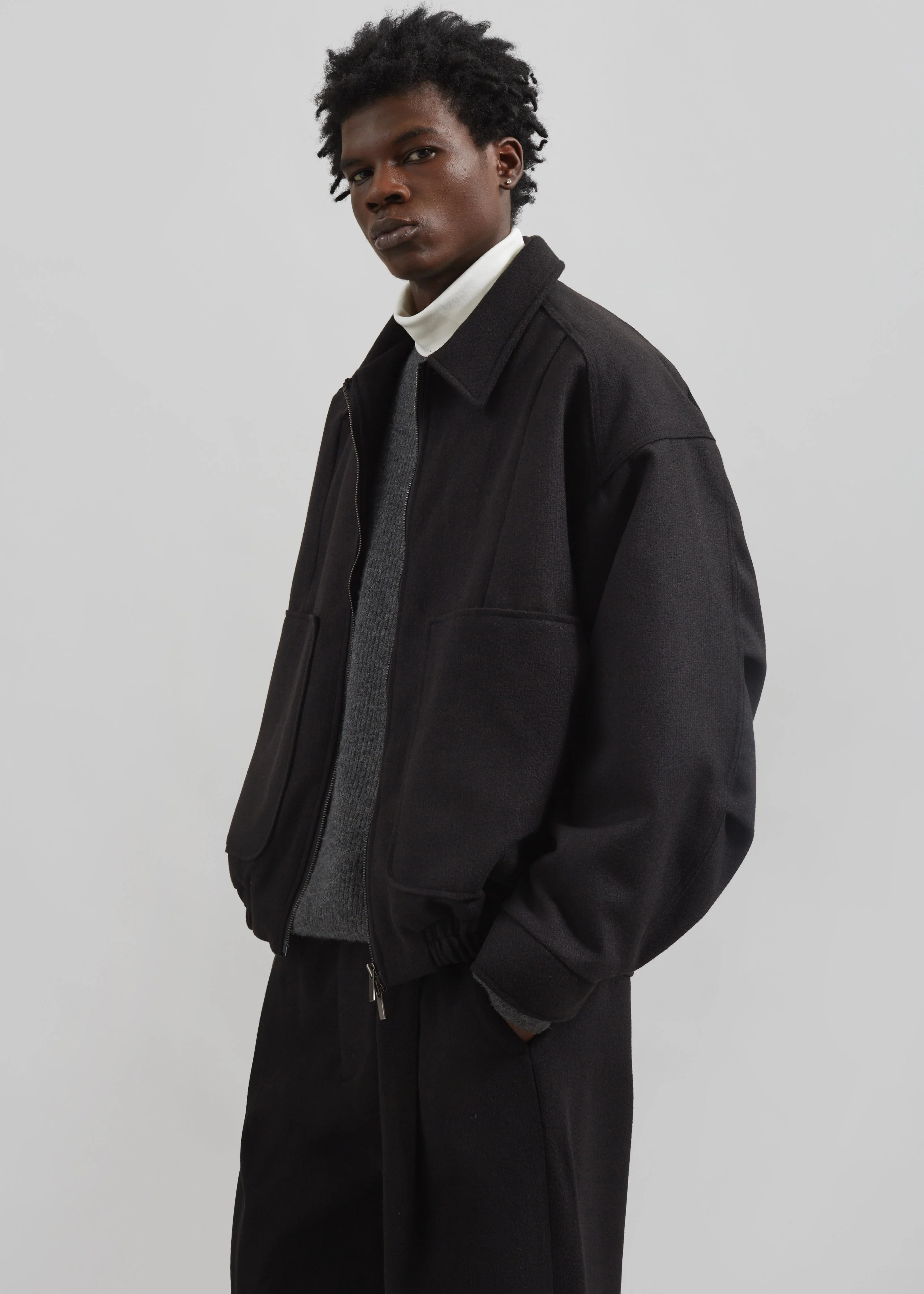 Felix Jacket - Black - Image 4