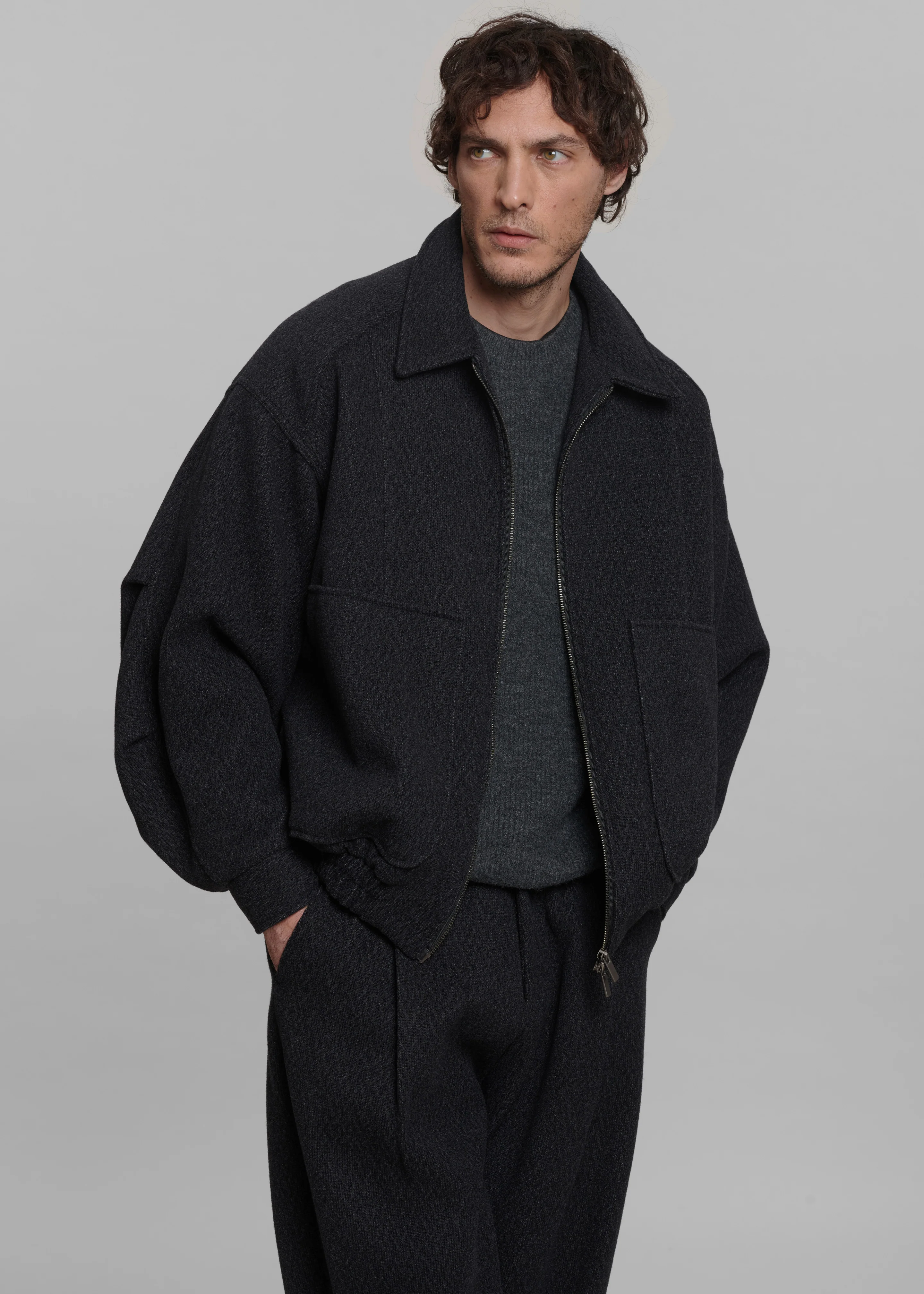 Felix Jacket - Charcoal - Image 3