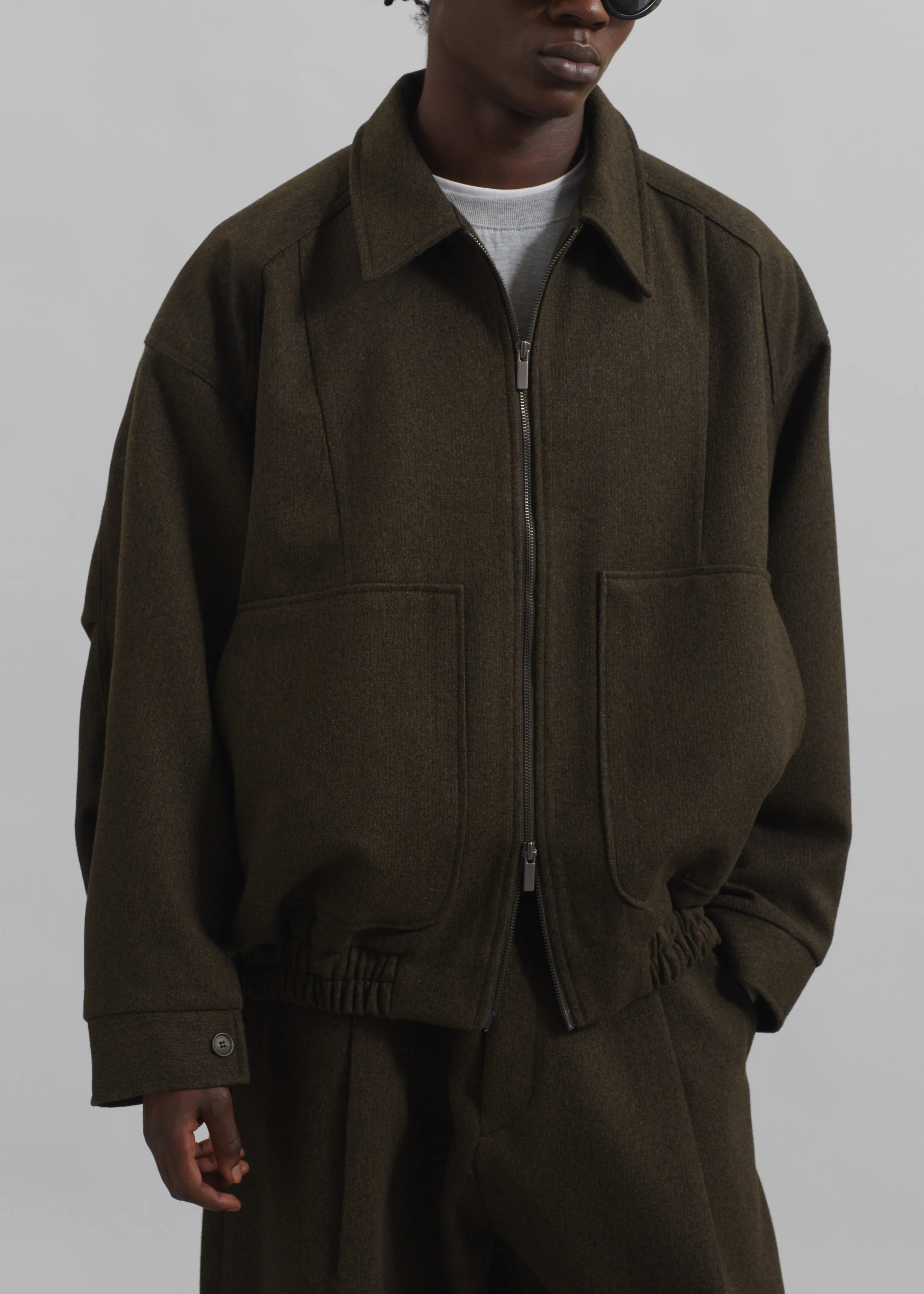 Felix Jacket - Dark Olive - Image 2
