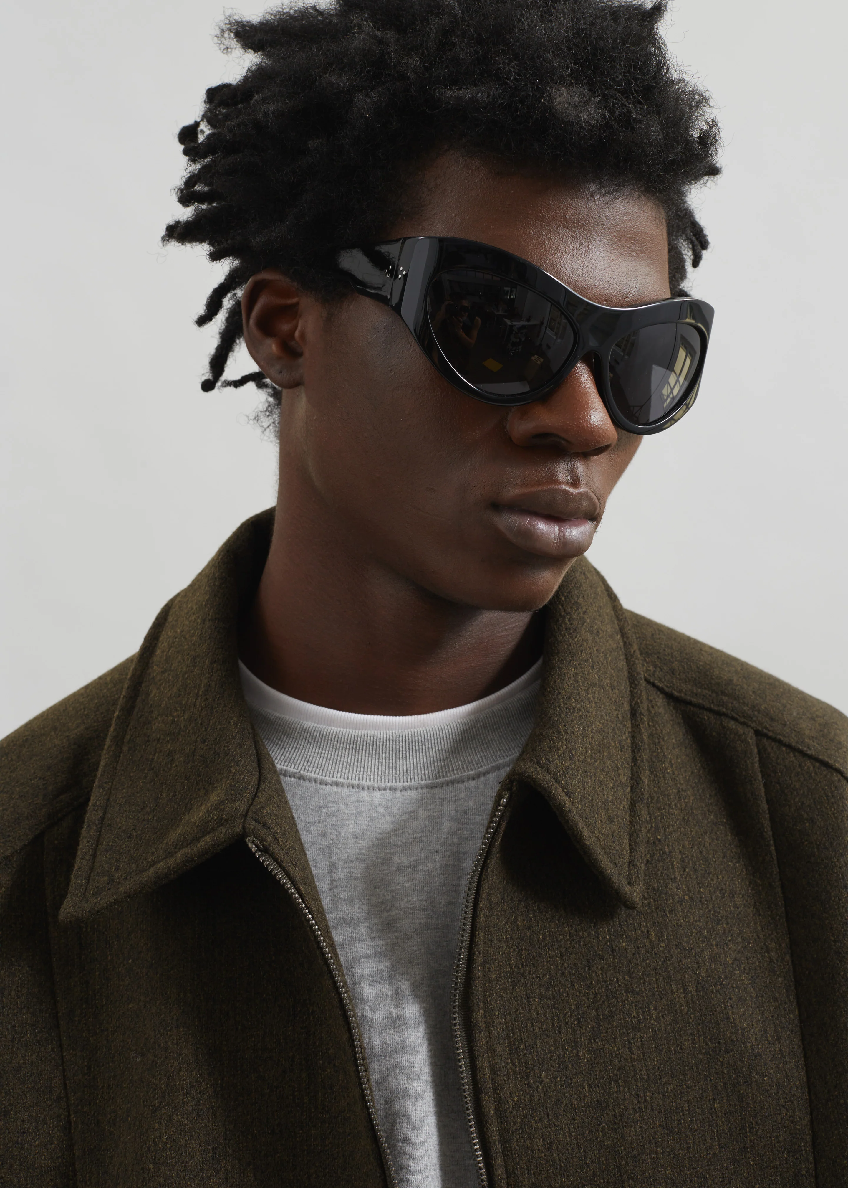 Felix Jacket - Dark Olive - Image 5