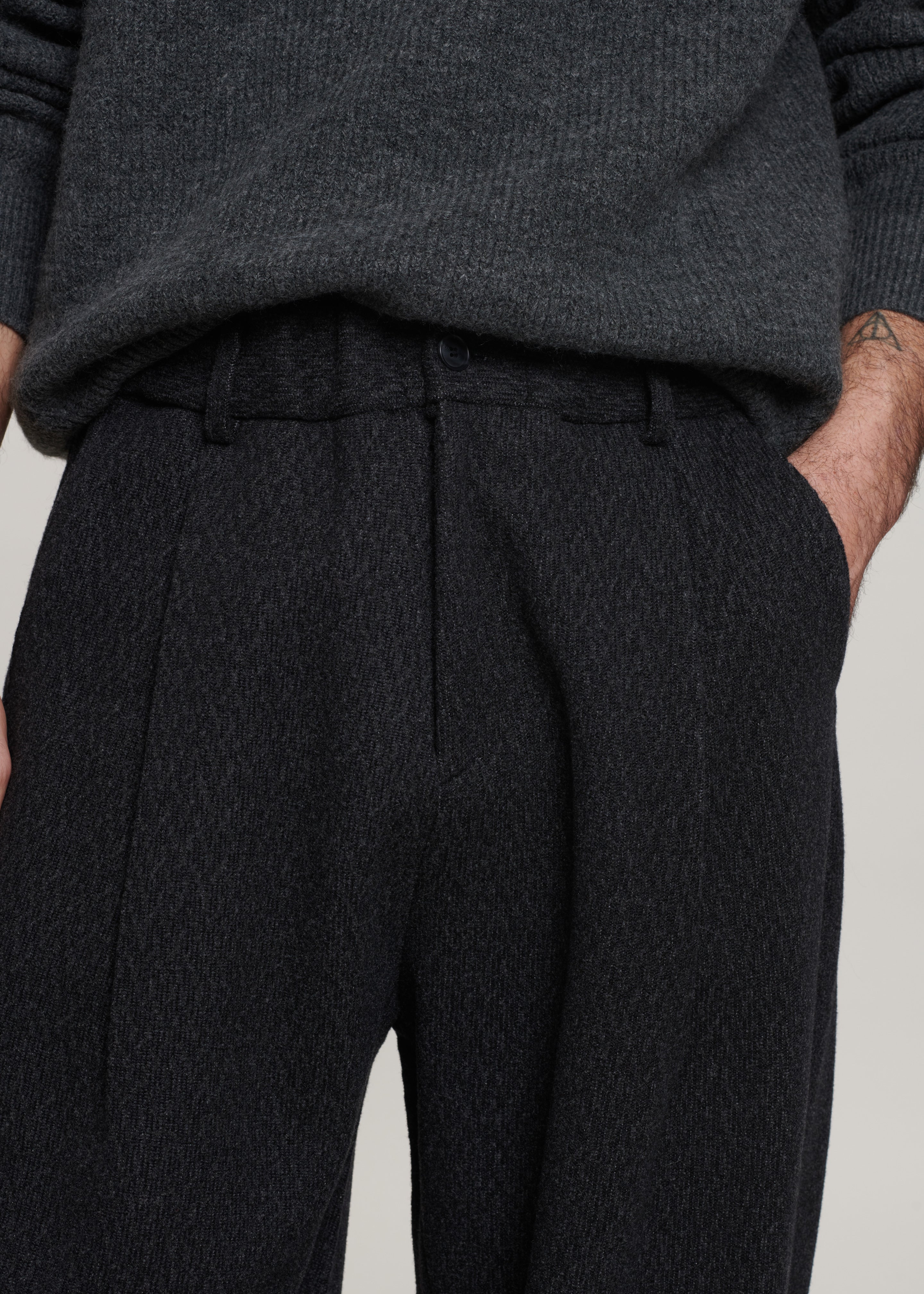 Felix Trousers - Charcoal - Image 3