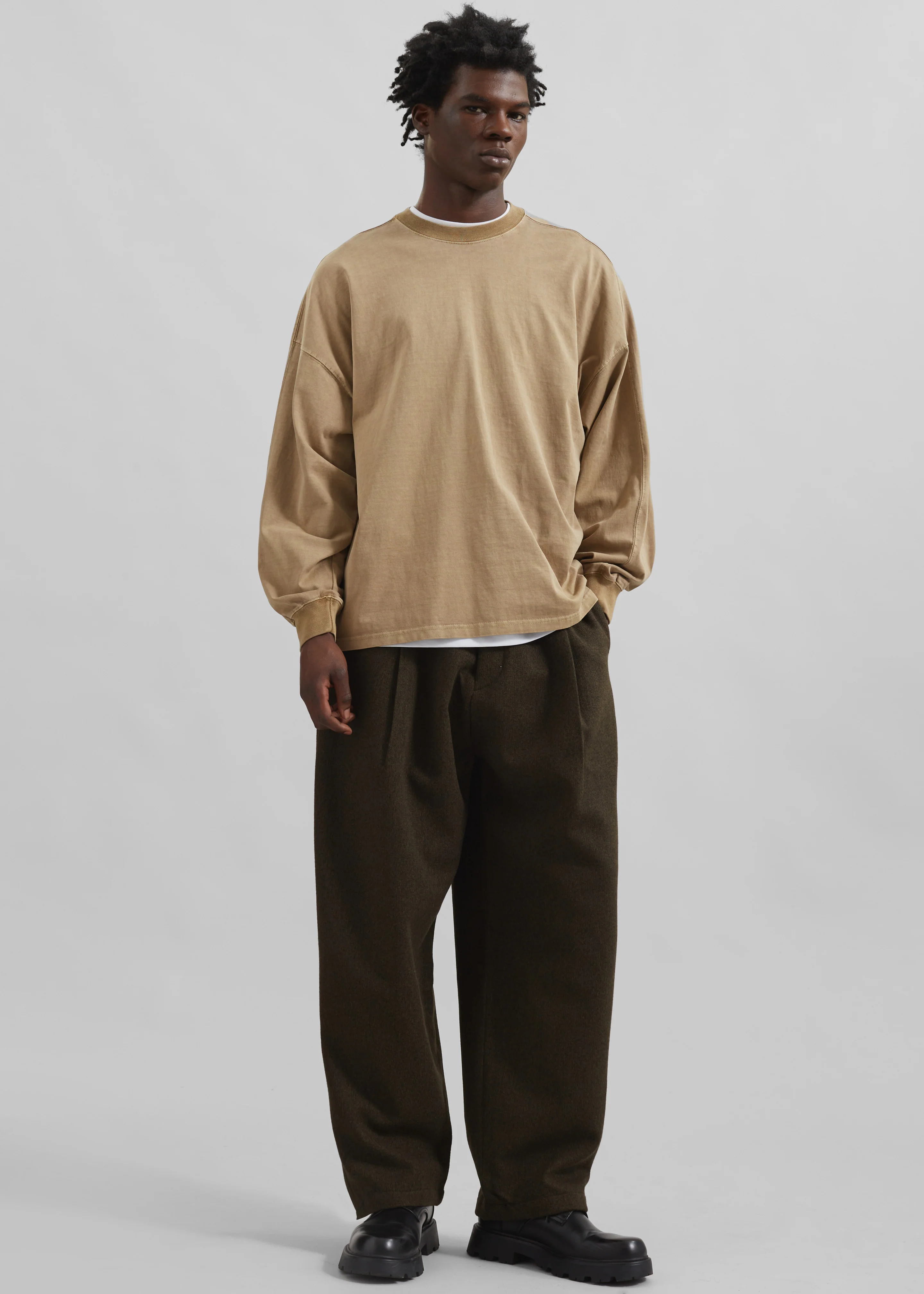 Felix Trousers - Dark Olive - Image 6
