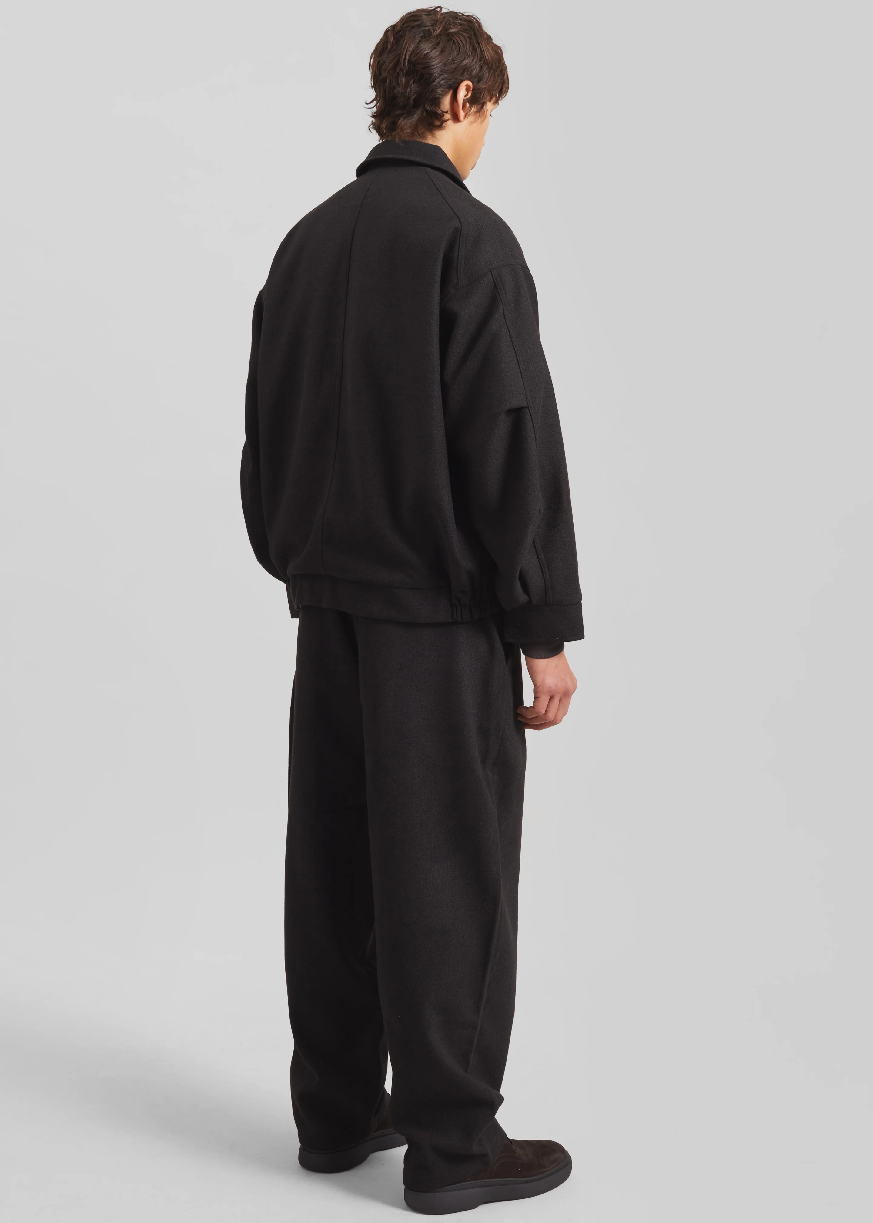 Felix Wool Blend Jacket - Black - Image 6