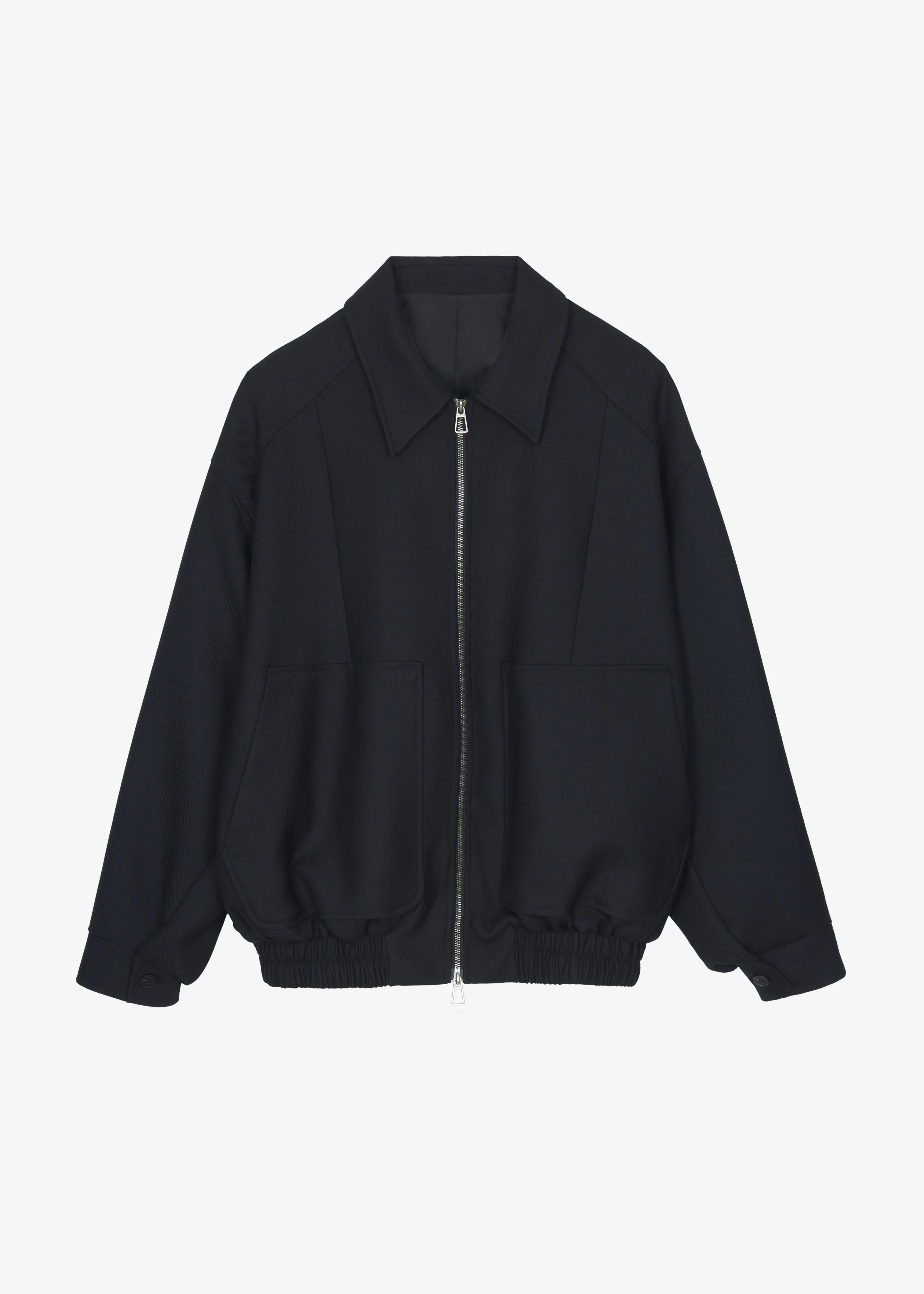 Felix Wool Blend Jacket - Black - Image 7
