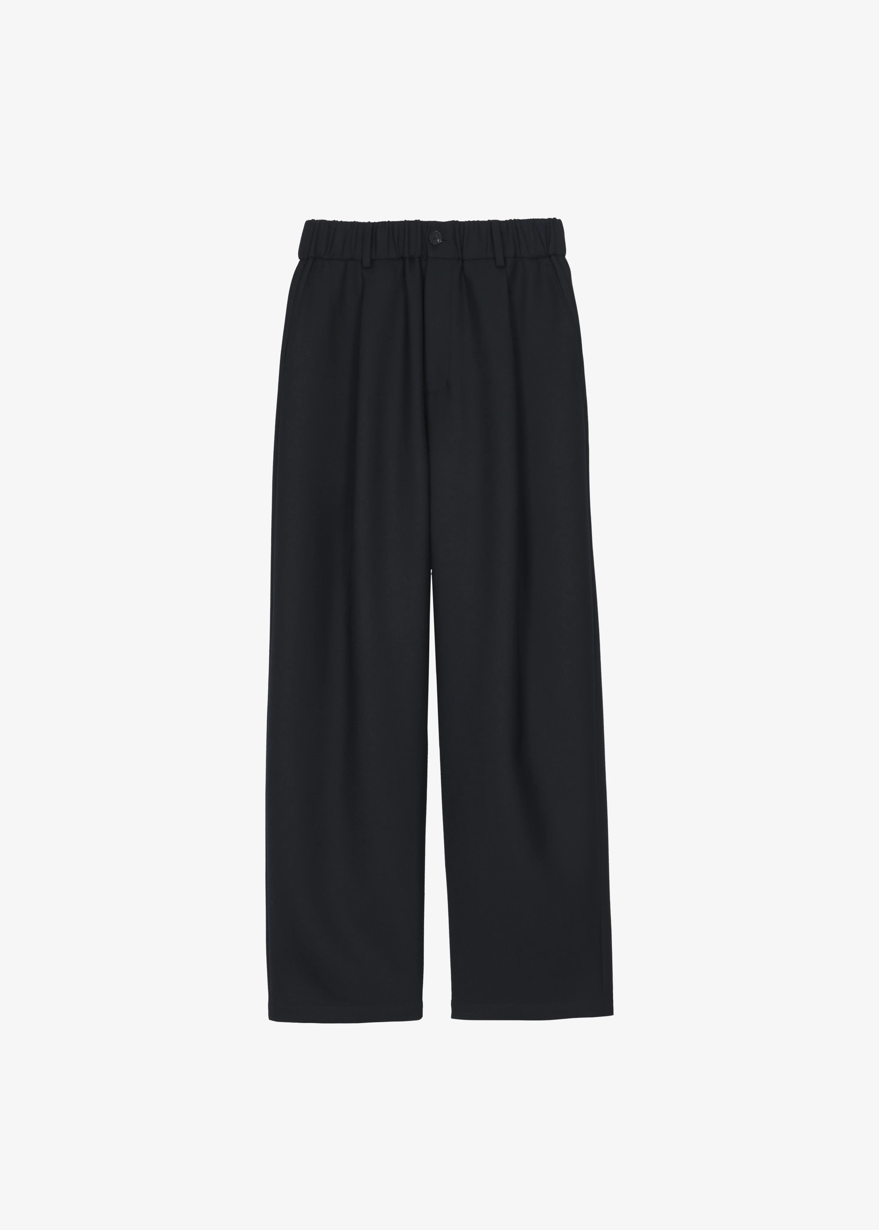 Felix Wool Blend Trousers - Black - Image 9