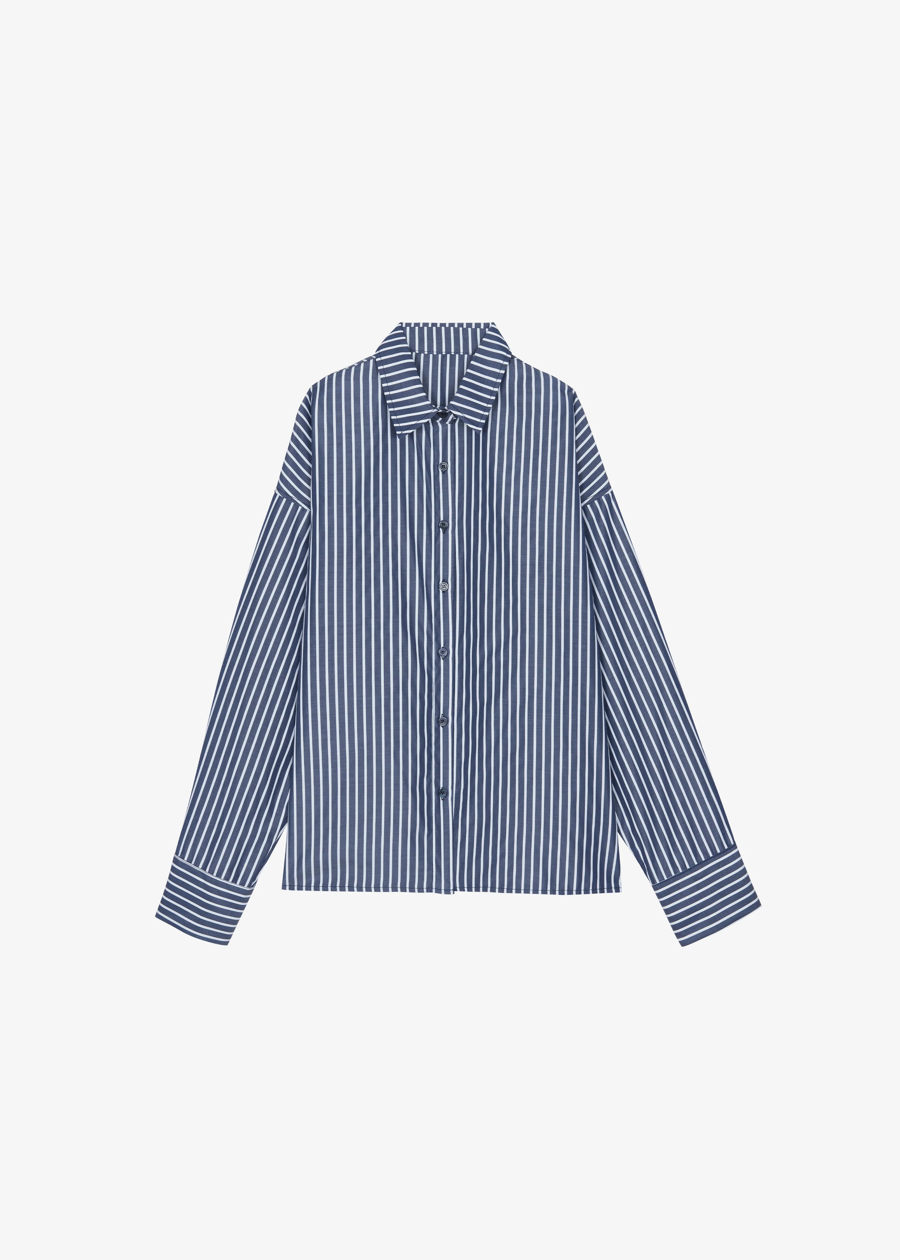 Forli Shirt - Navy/White Stripe - Image 11