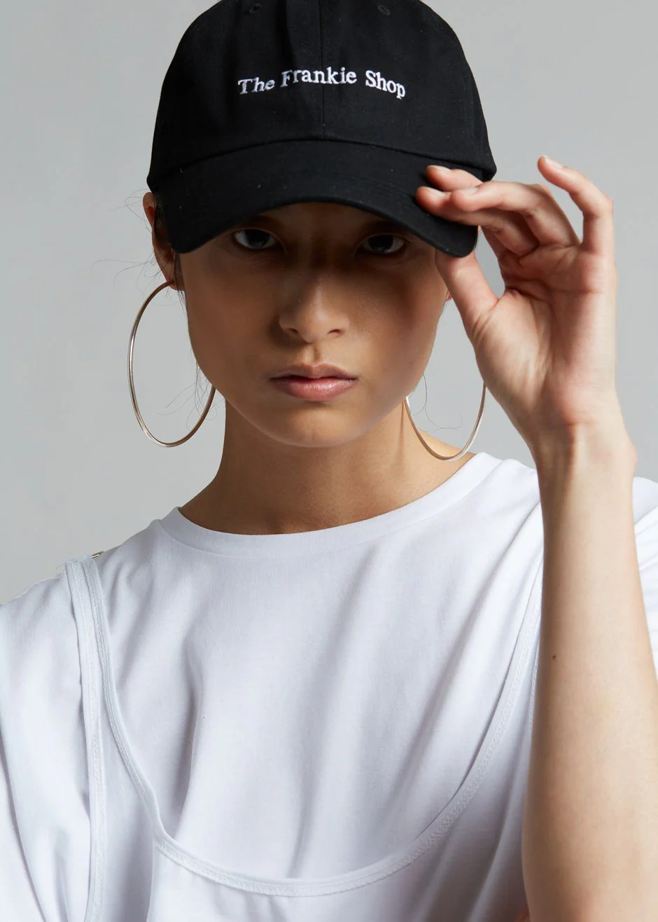 Frankie Baseball Cap - Black - Image 3