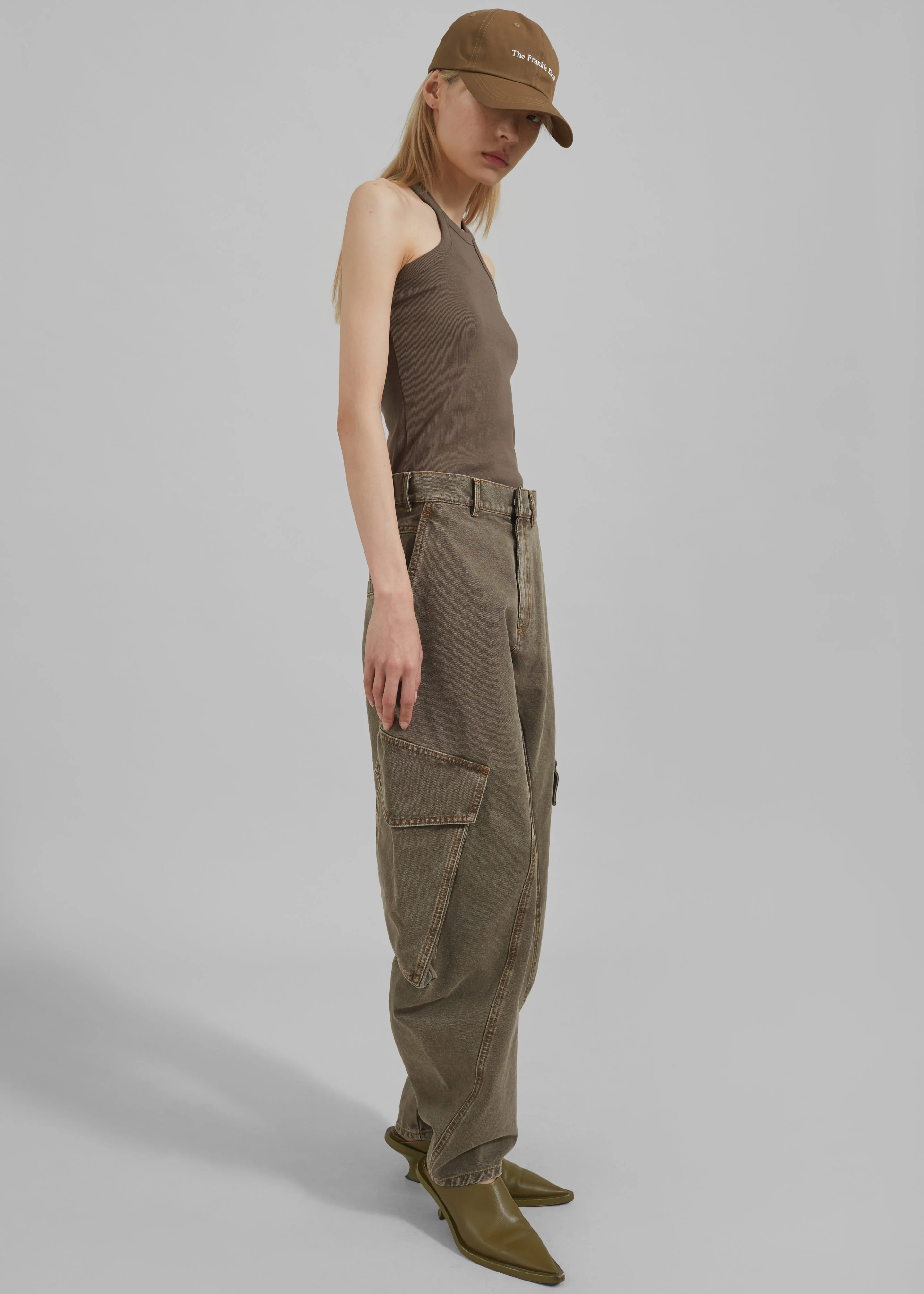 Frankie Baseball Cap - Brown - Image 5