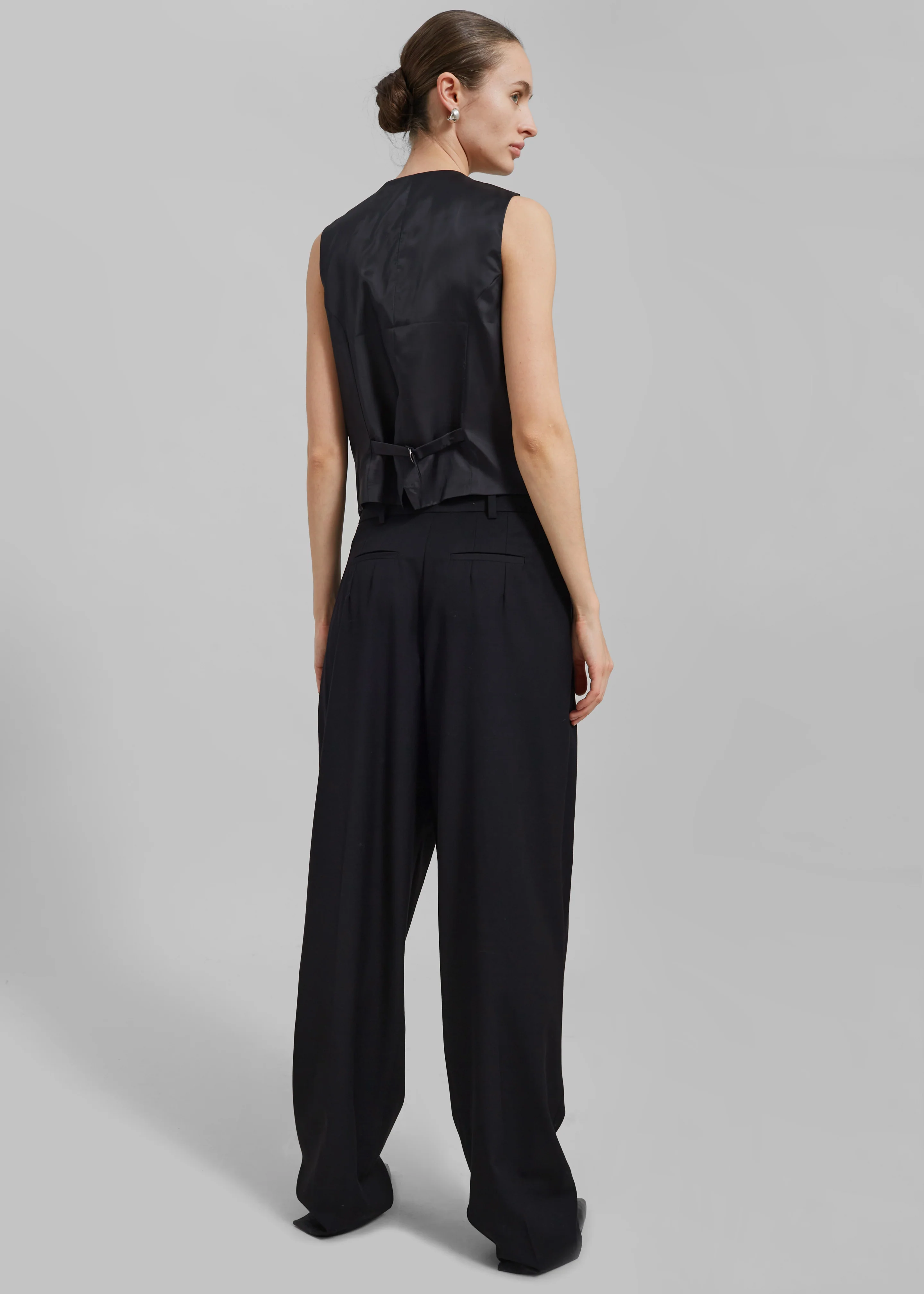 Gelso Waistcoat - Black - Image 6