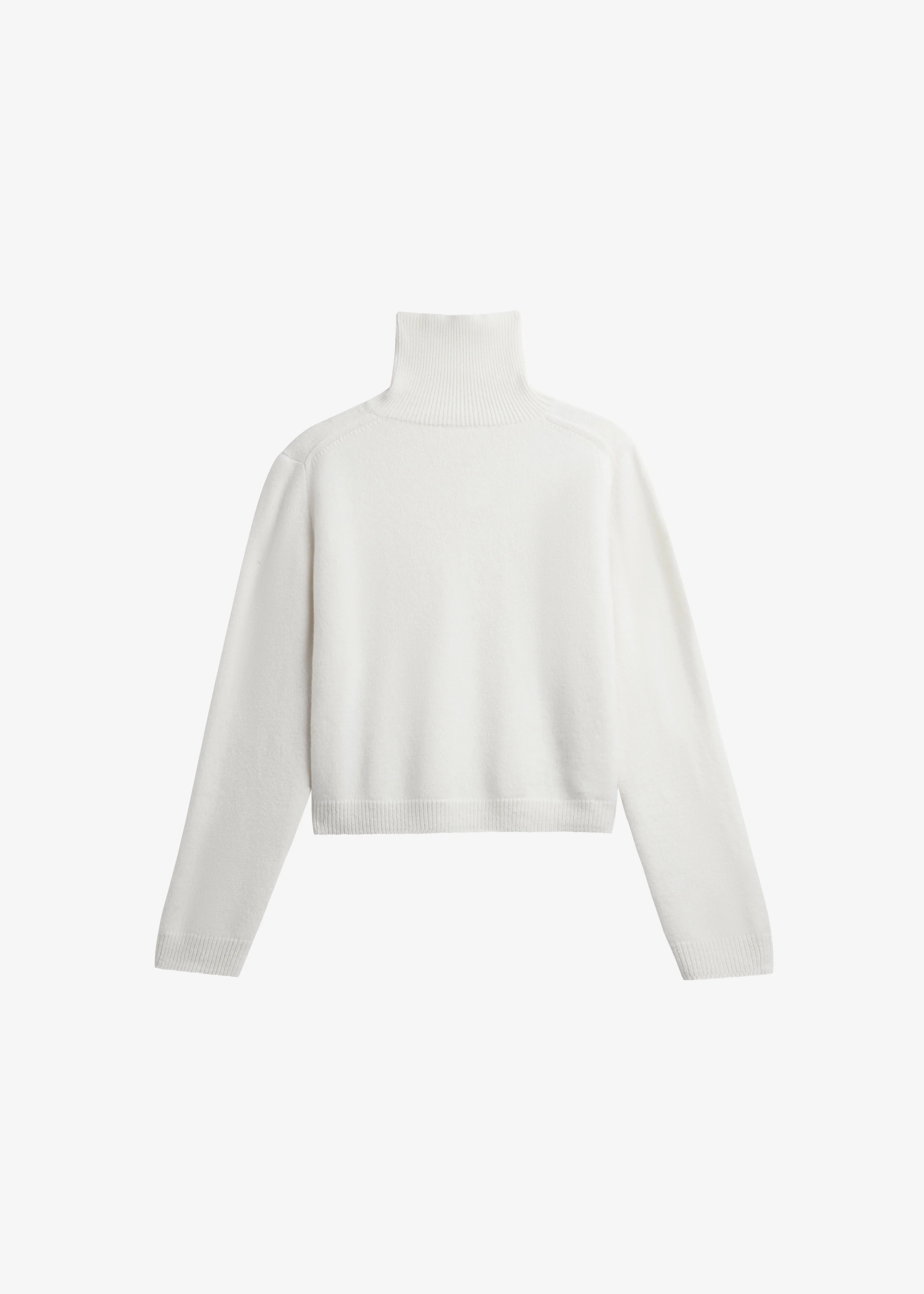 Grenaa Wool Turtleneck Sweater - Ivory - Image 7