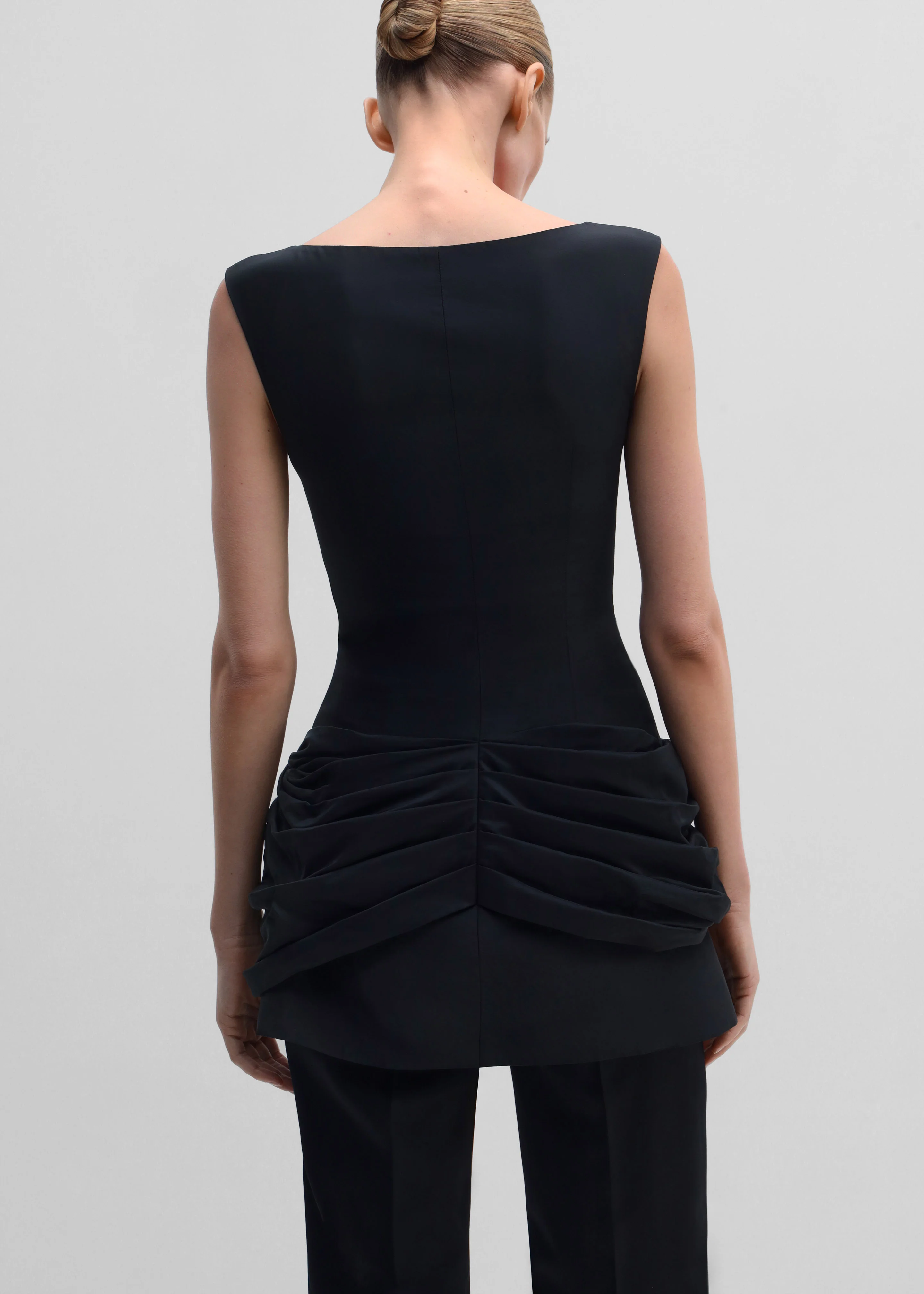 Gudu Mini Dress #04 - Black - Image 4