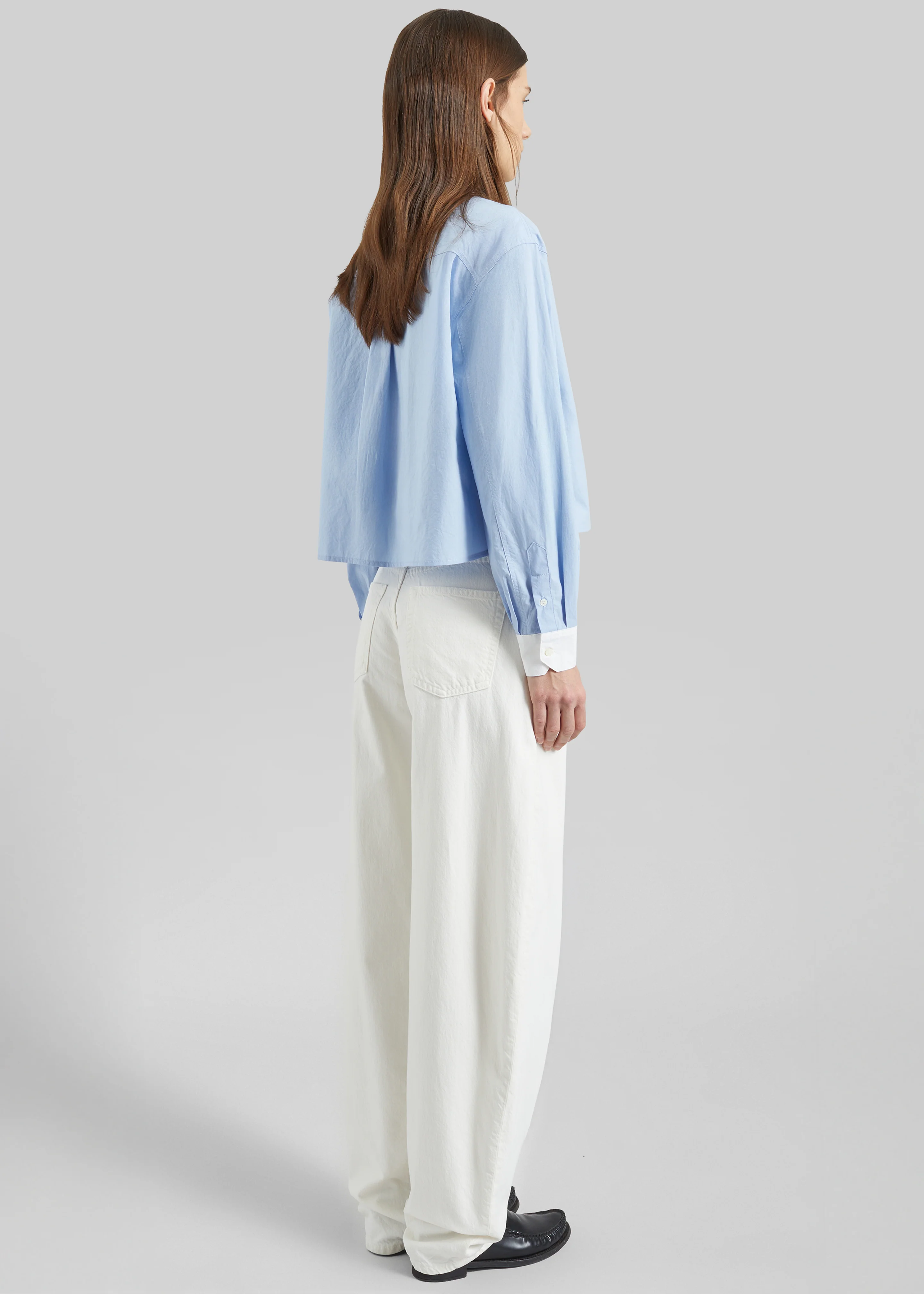 Haikure Bibi Twill Jeans - Off White - Image 8
