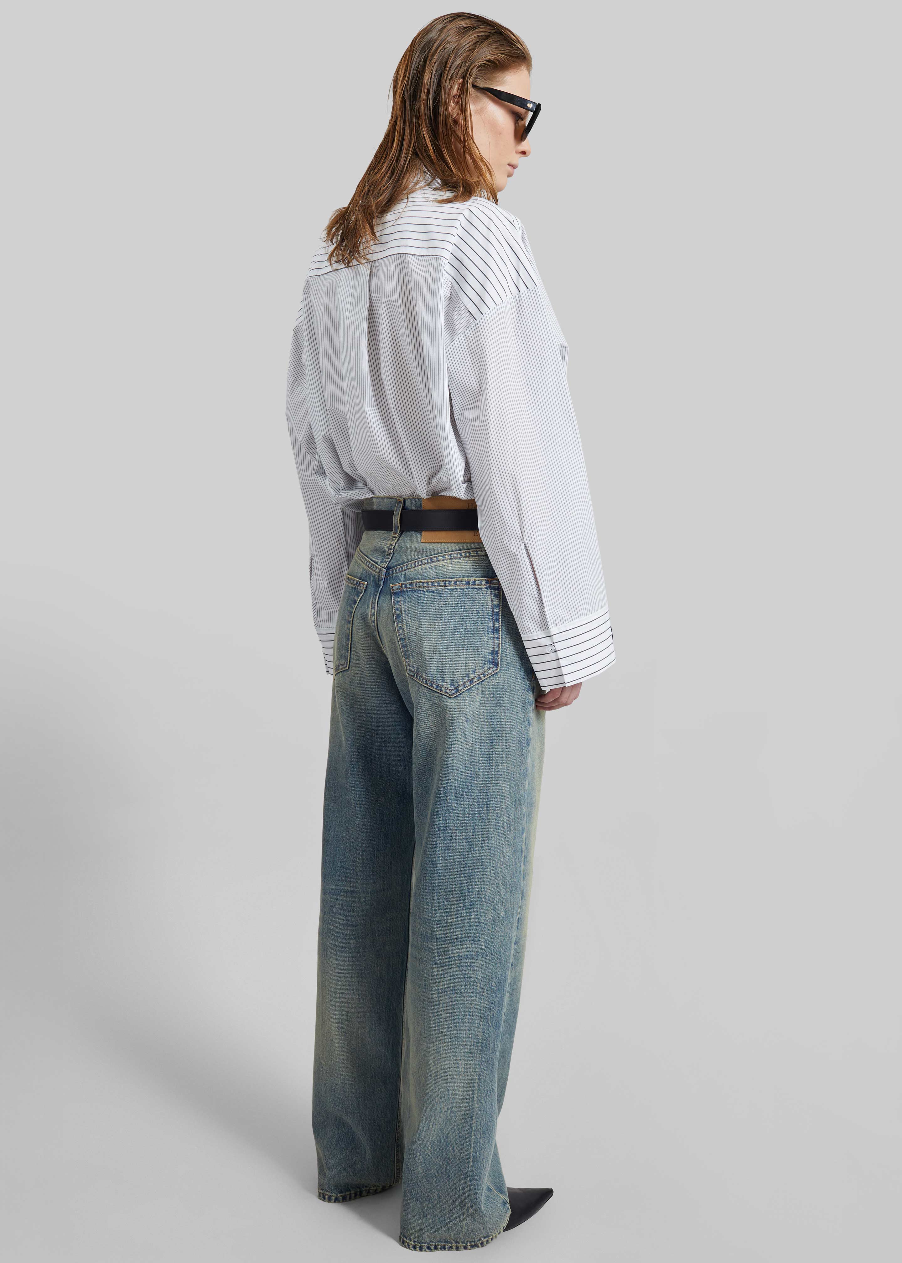 Haikure Bonnie Jeans - Earth Blue - Image 8