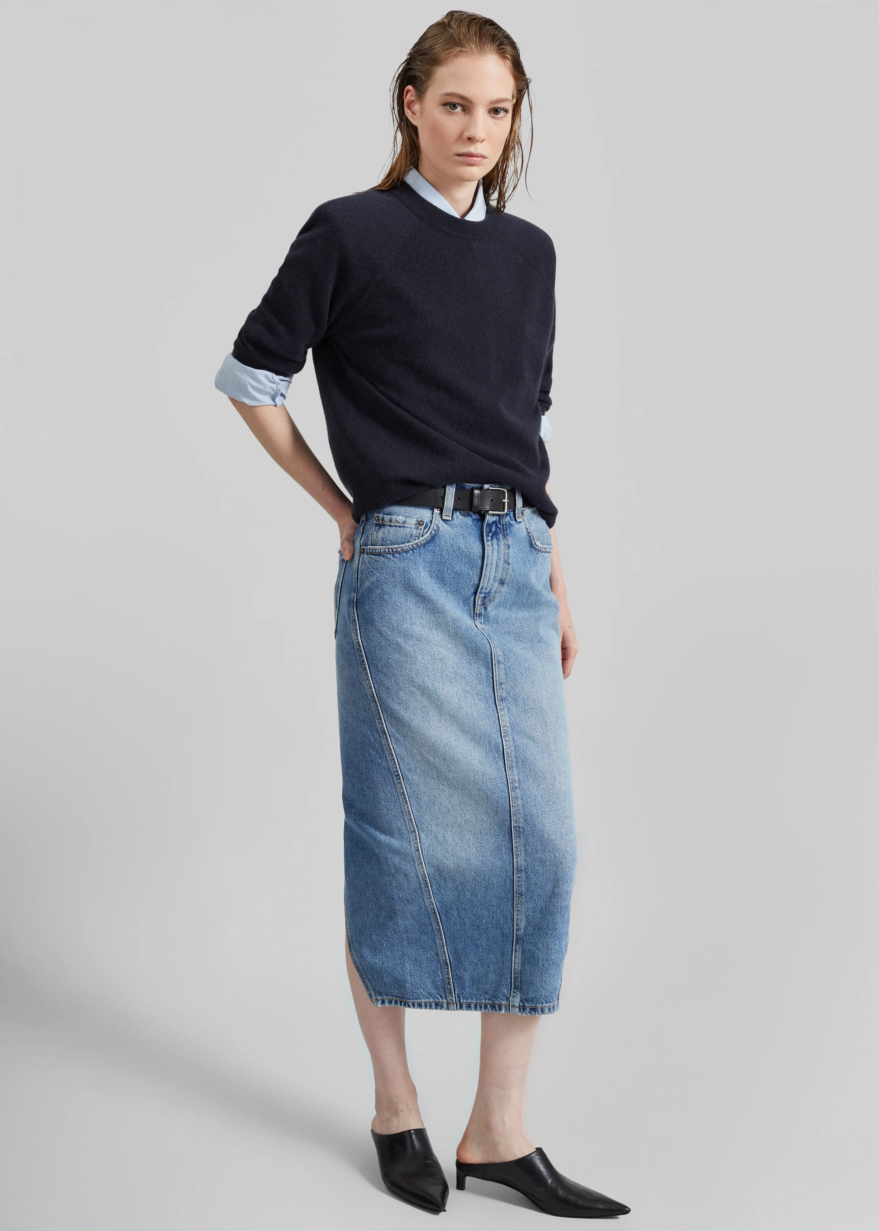 Haikure Ricka Skirt - Nordic Blue - Image 3