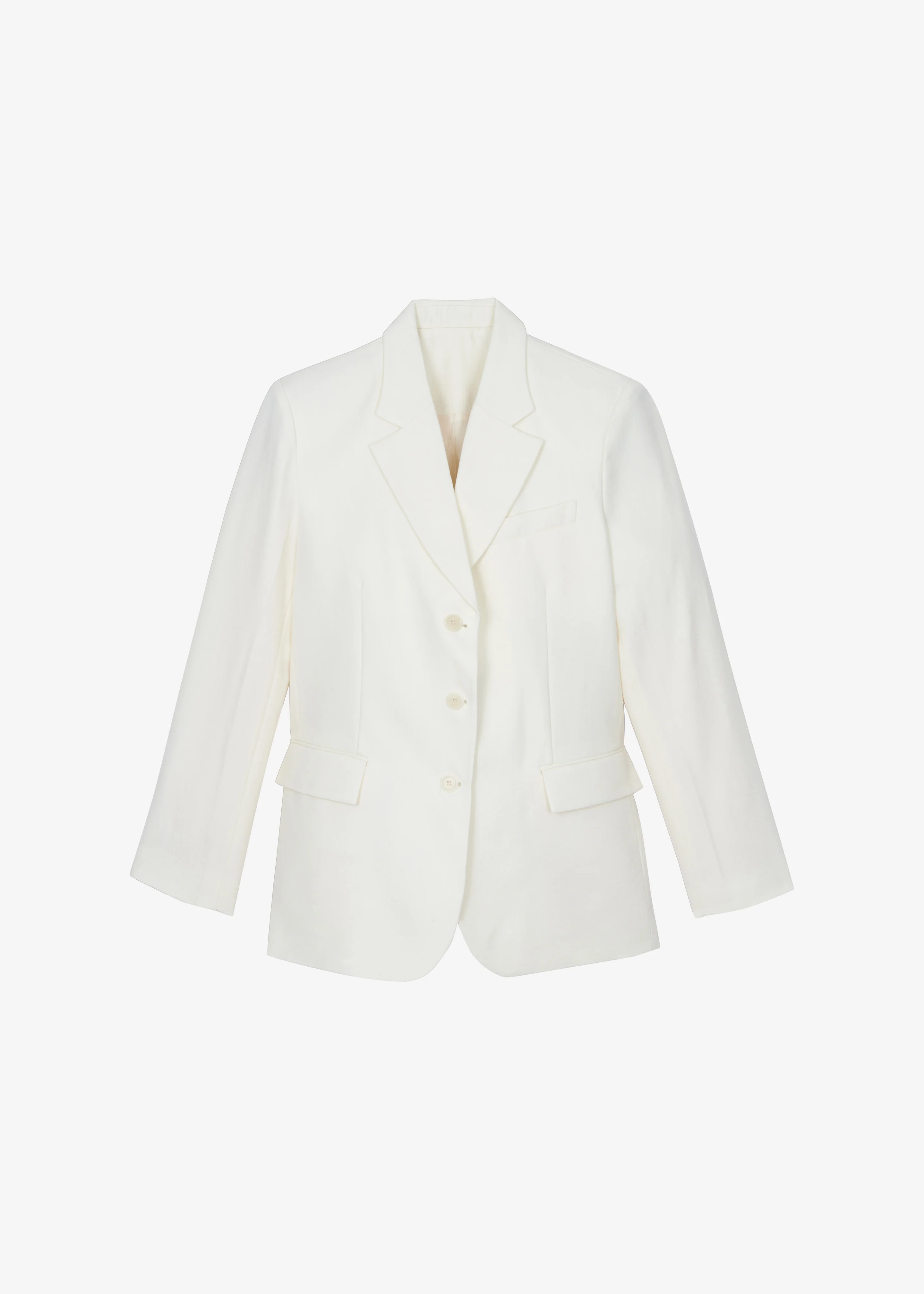 Halser Oversized Blazer - Ivory - Image 6