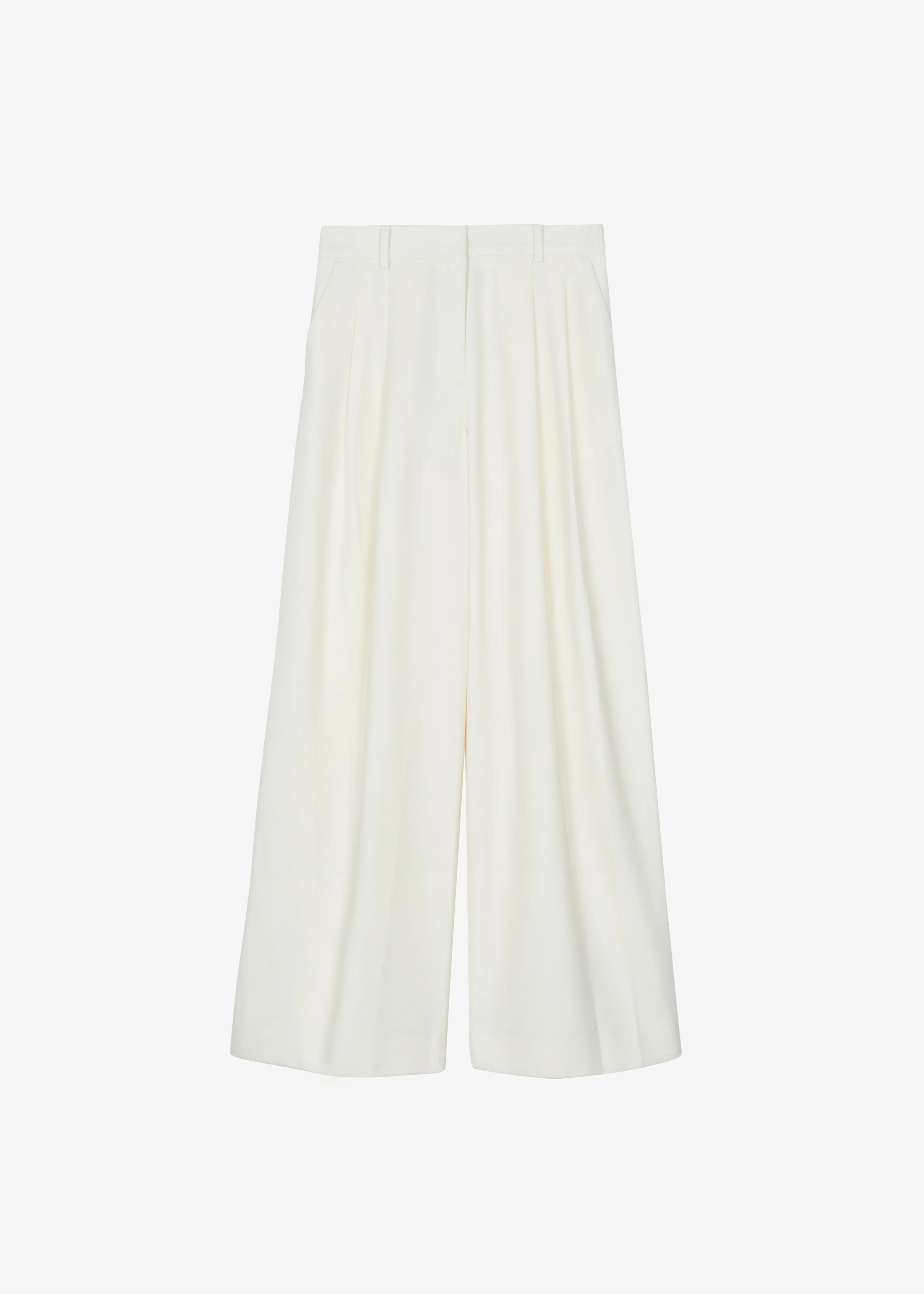 Halser Pintuck Trousers - Ivory - Image 7