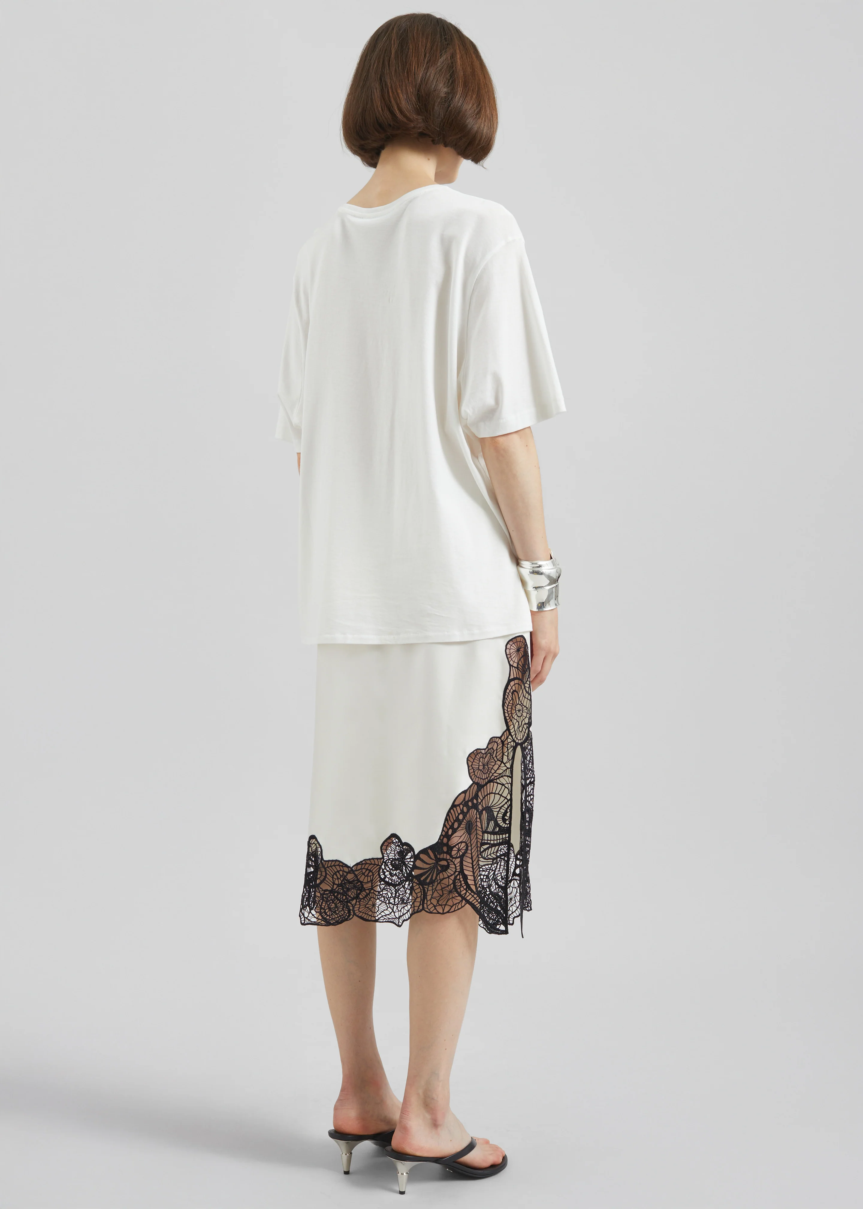 Harper Soft Organic T-Shirt - Off White - Image 7