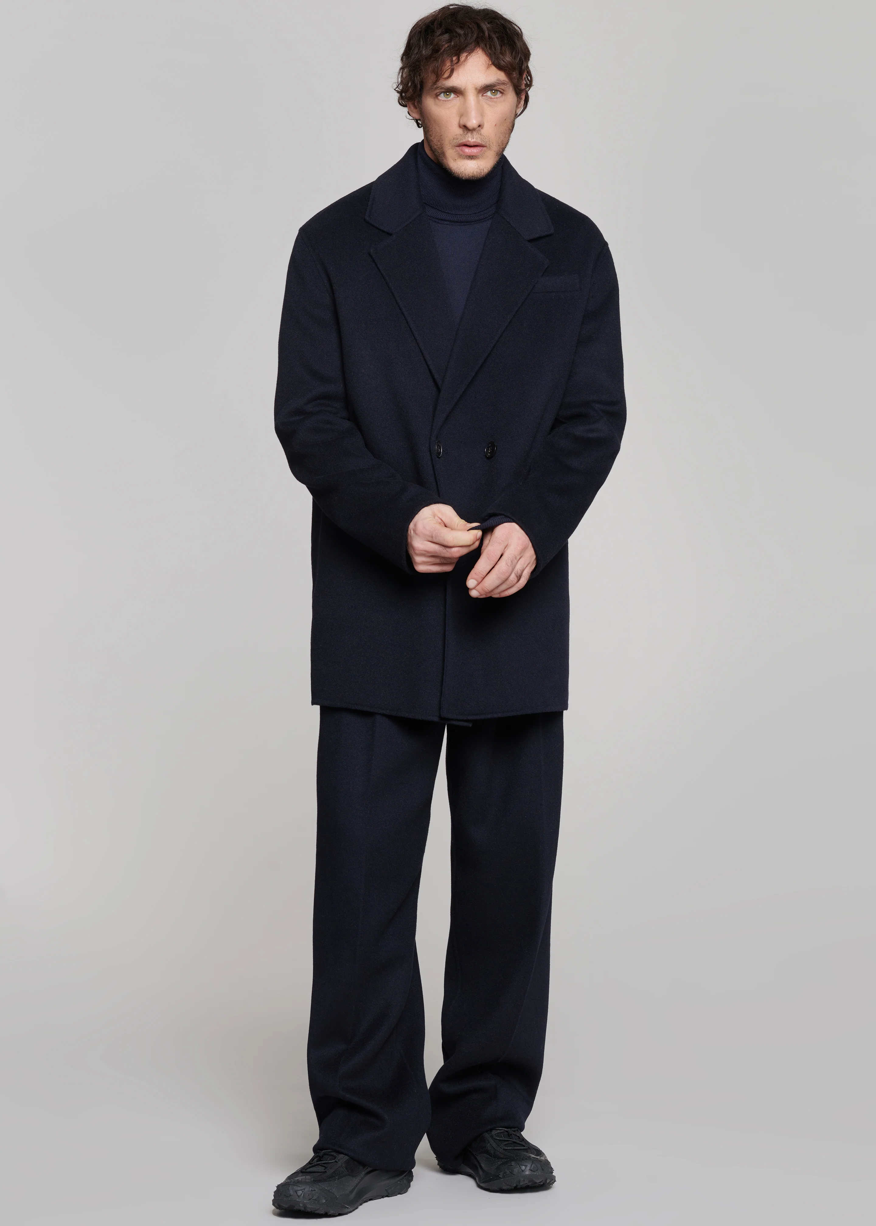 Harry Wool Blazer - Navy - Image 5
