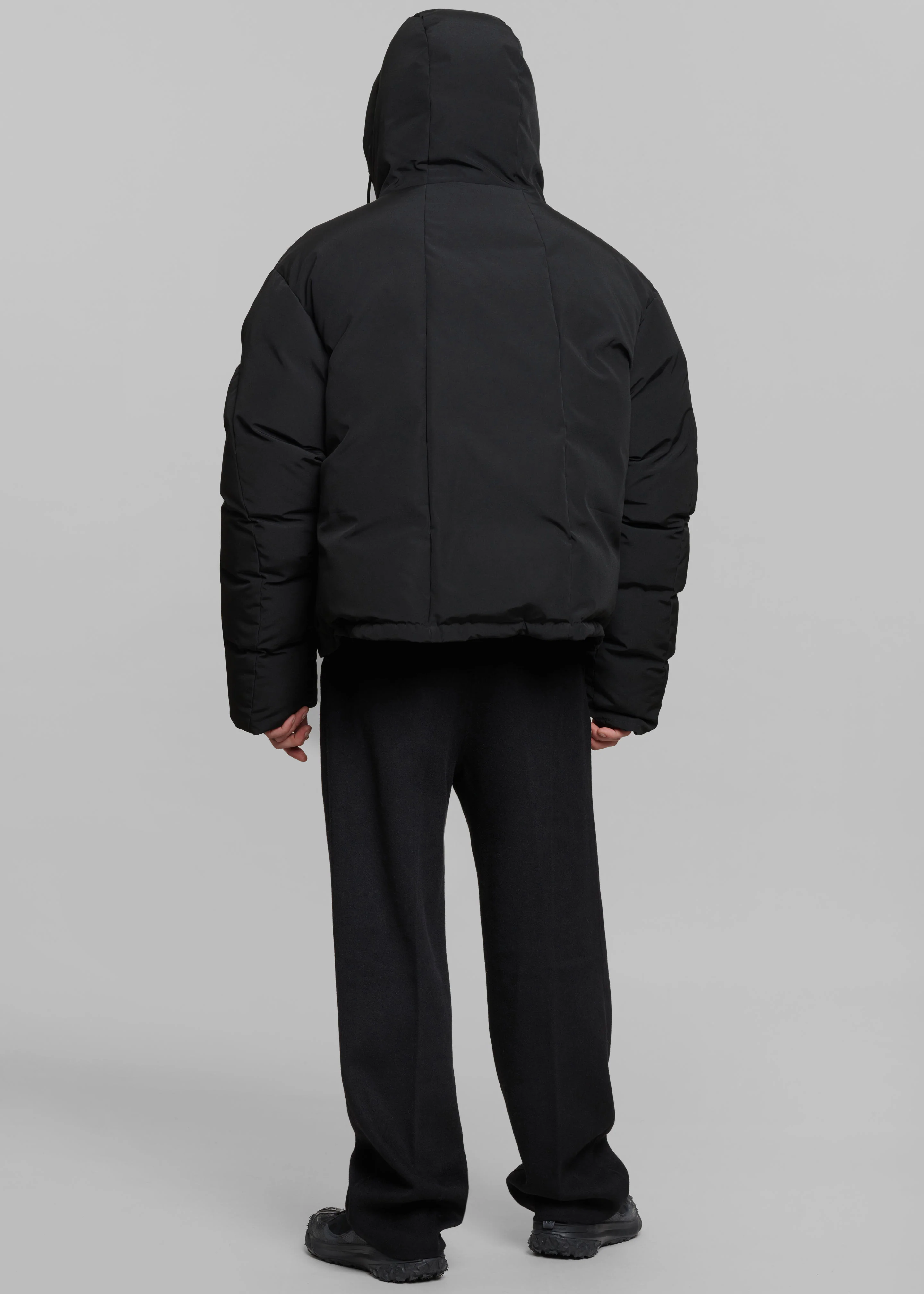 Holden Puffer Jacket - Black - Image 5