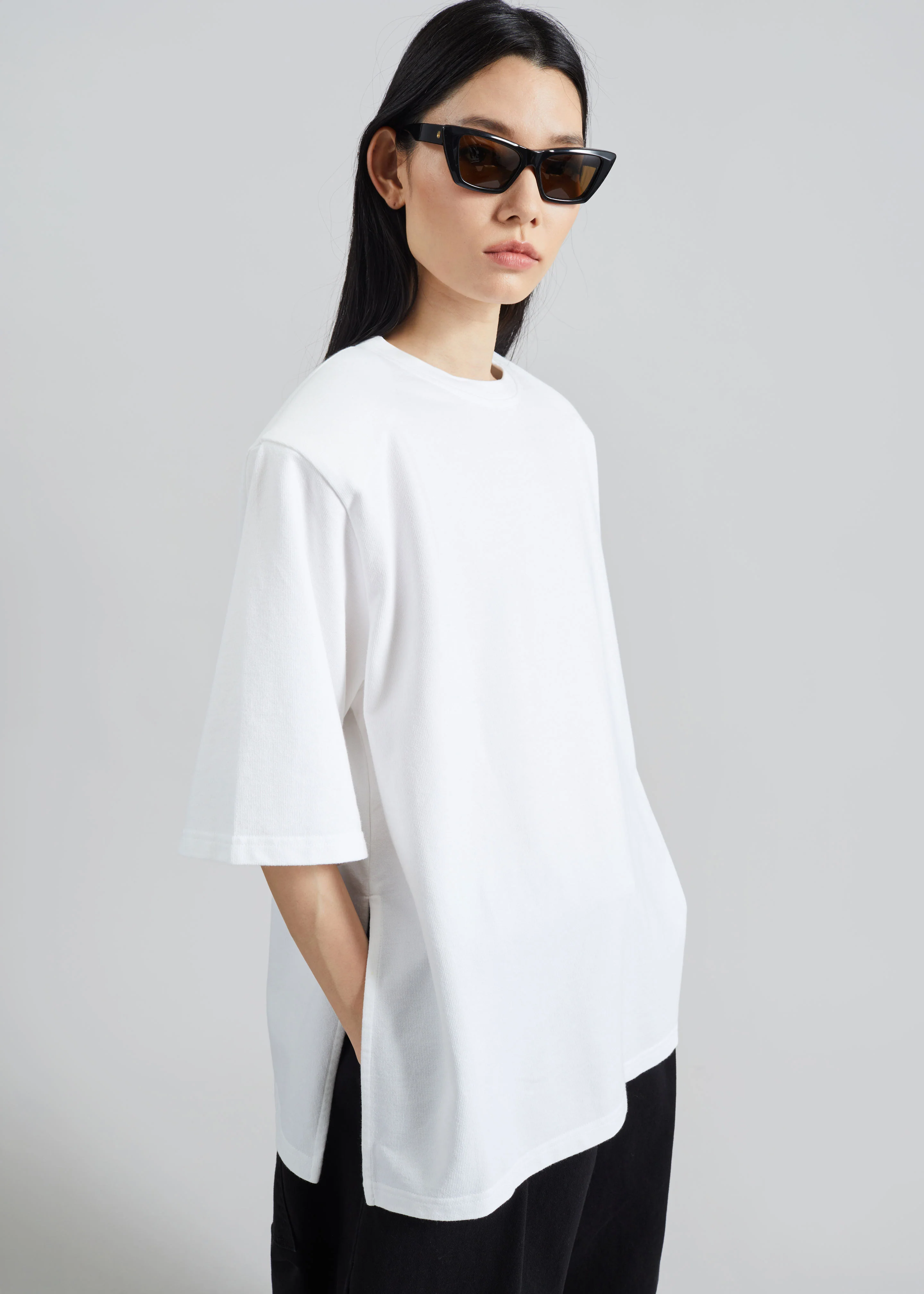 Hugo Padded T-Shirt - White - Image 6