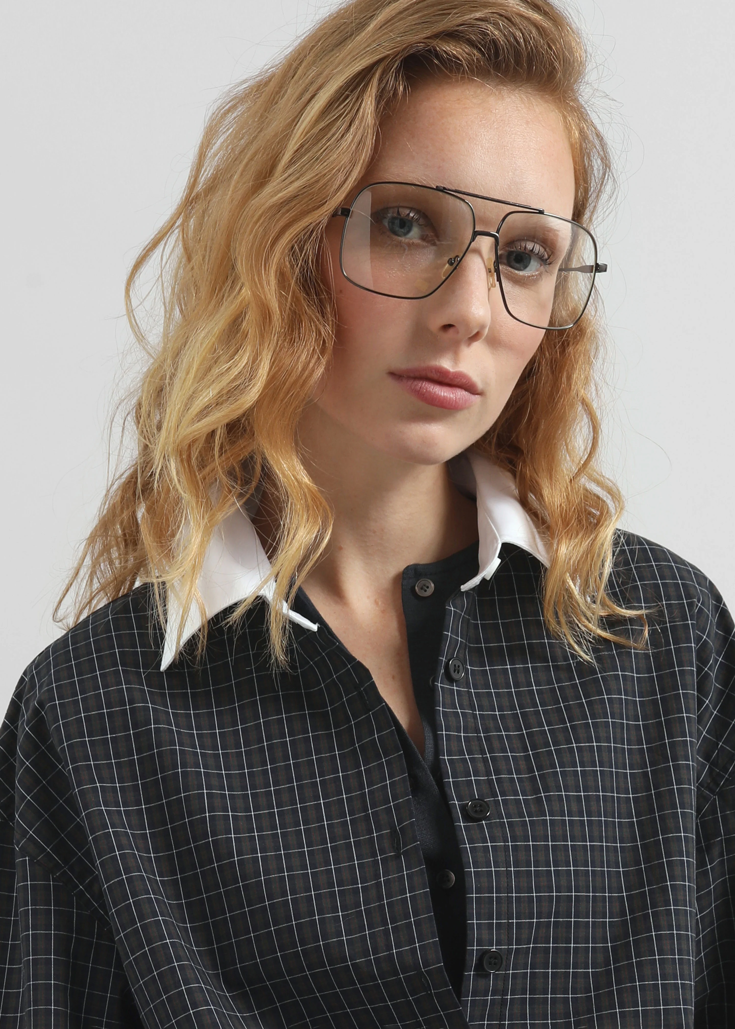 Hylan Checked Shirt - Dark Grey - Image 2