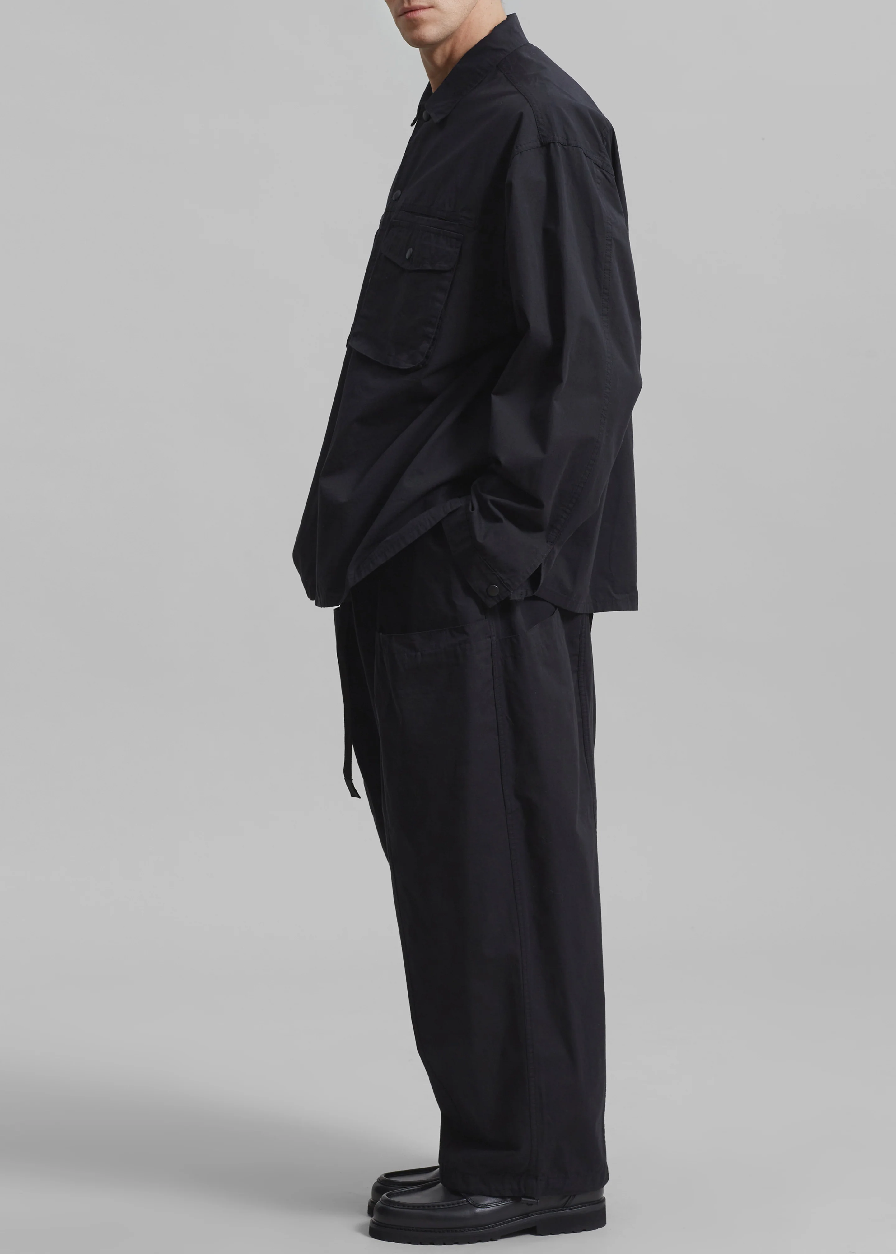 Jameson Button Up Shirt - Black - Image 4