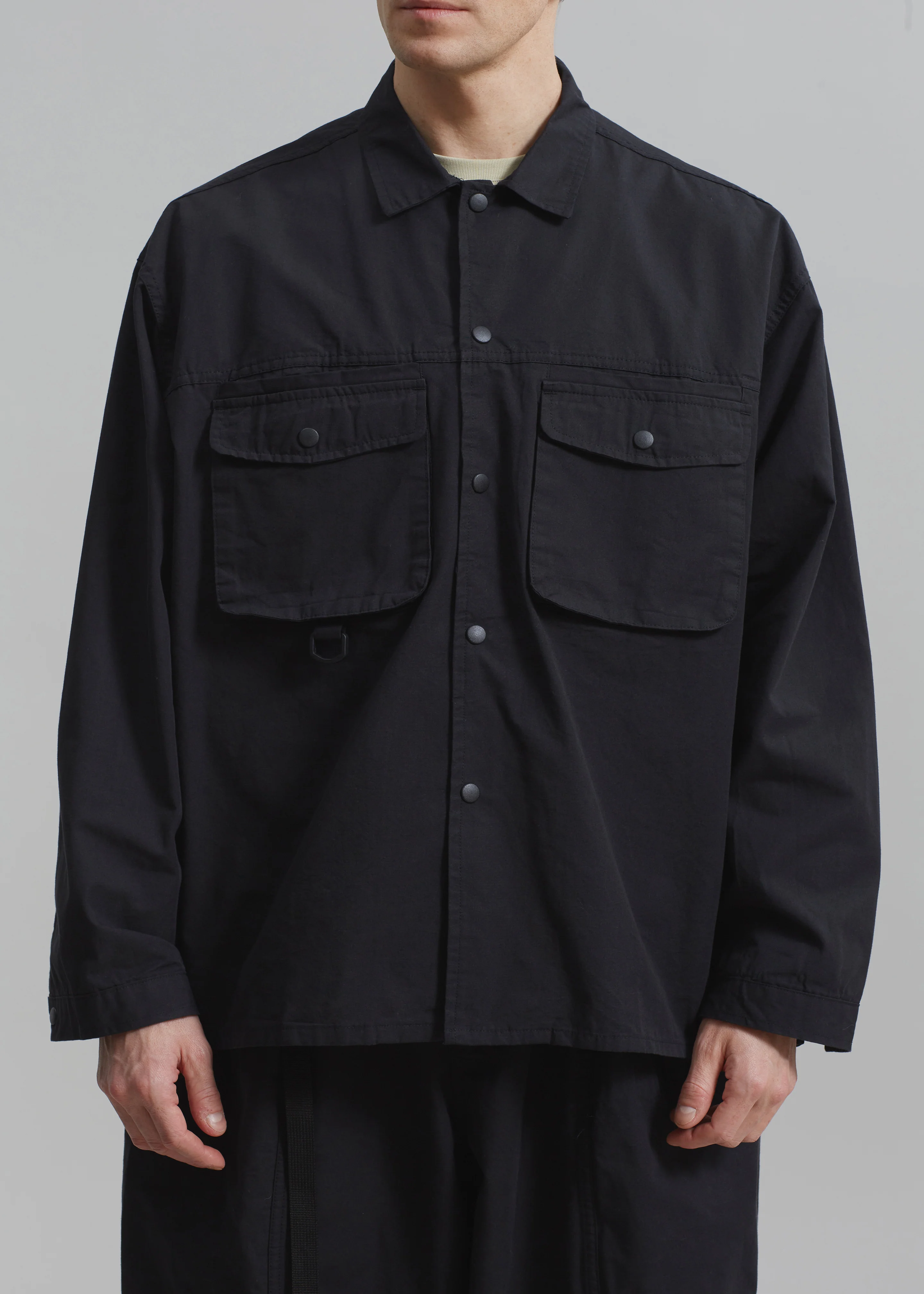 Jameson Button Up Shirt - Black - Image 5