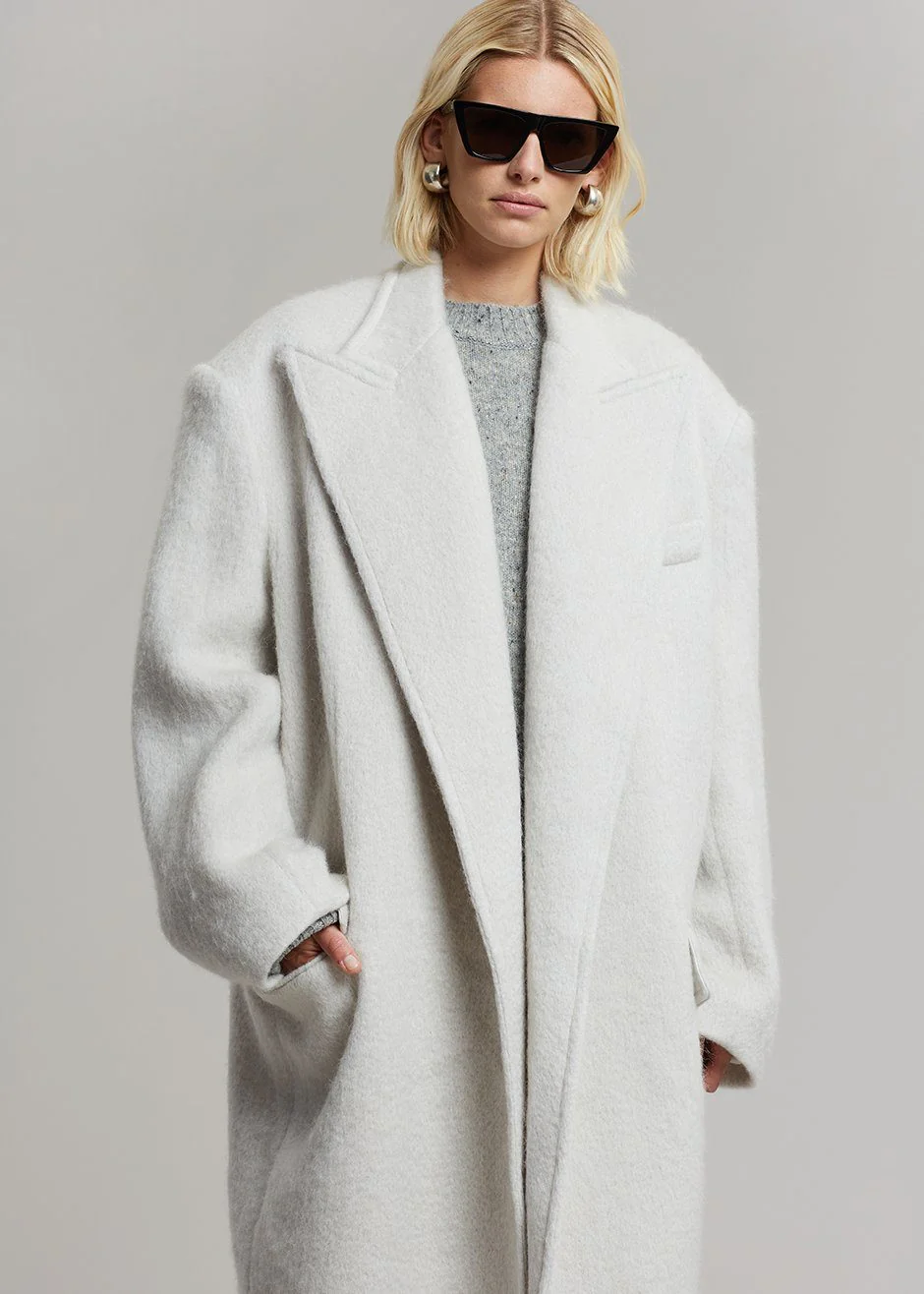 John Oversized Coat - Birch - Image 8