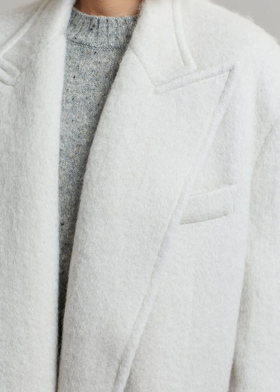 John Oversized Coat - Birch - Image 9