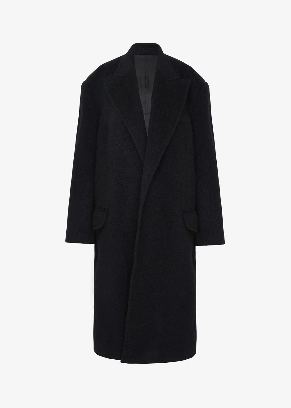John Oversized Coat - Black - Image 10
