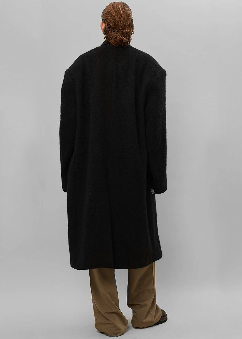 John Oversized Coat - Black - Image 9