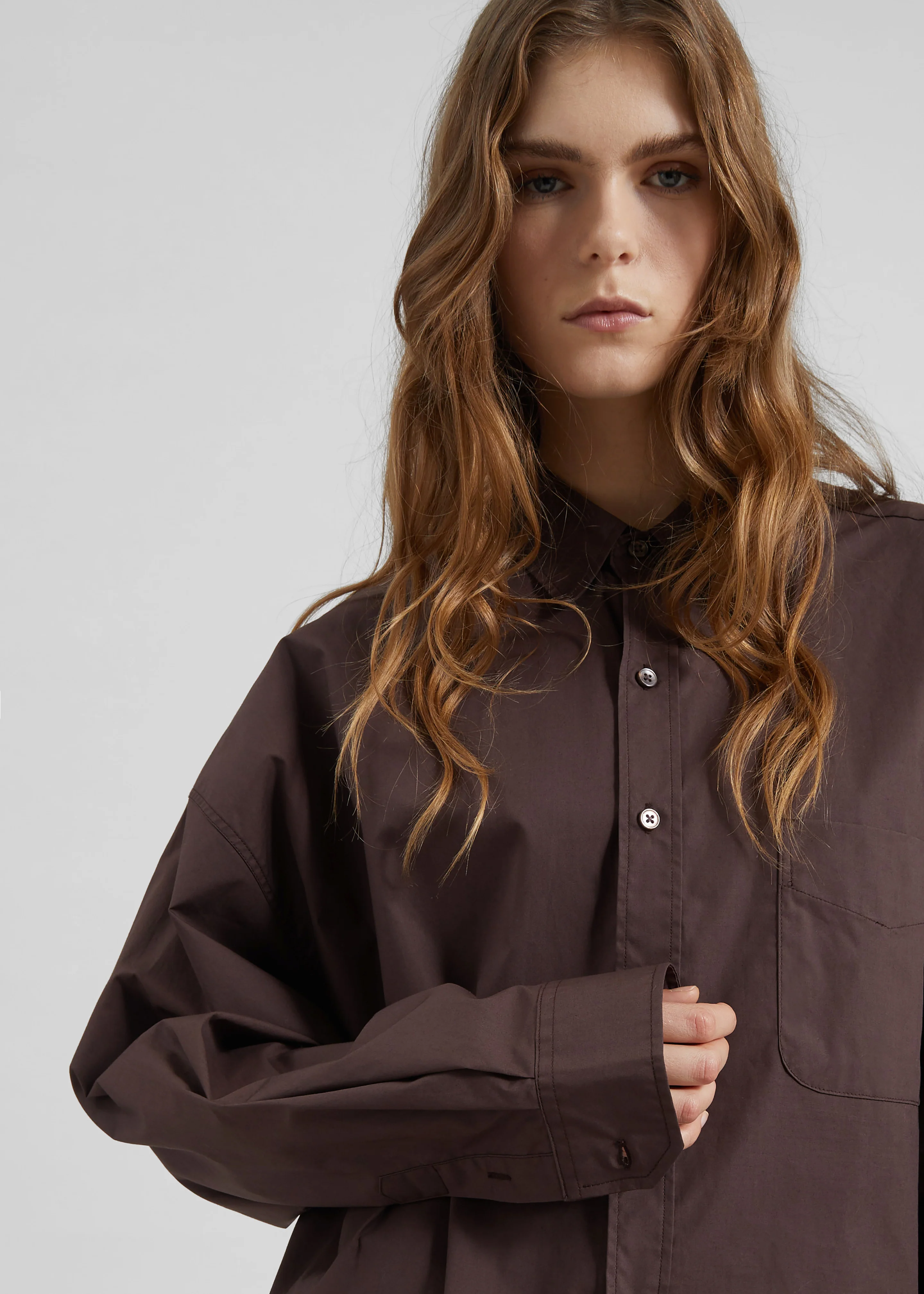 Jorhat Shirt - Dark Brown - Image 4