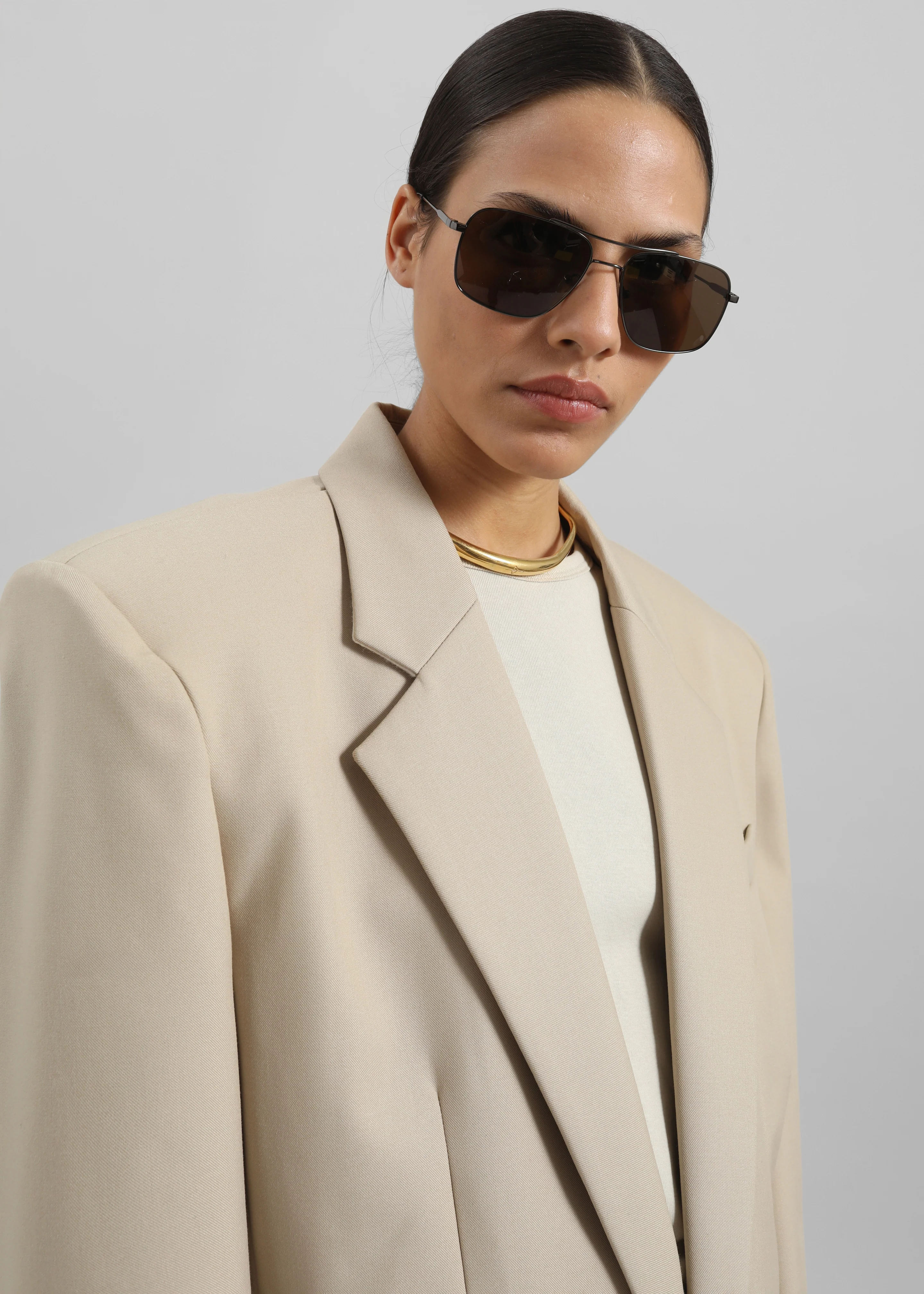 Jun Blazer - Beige - Image 4