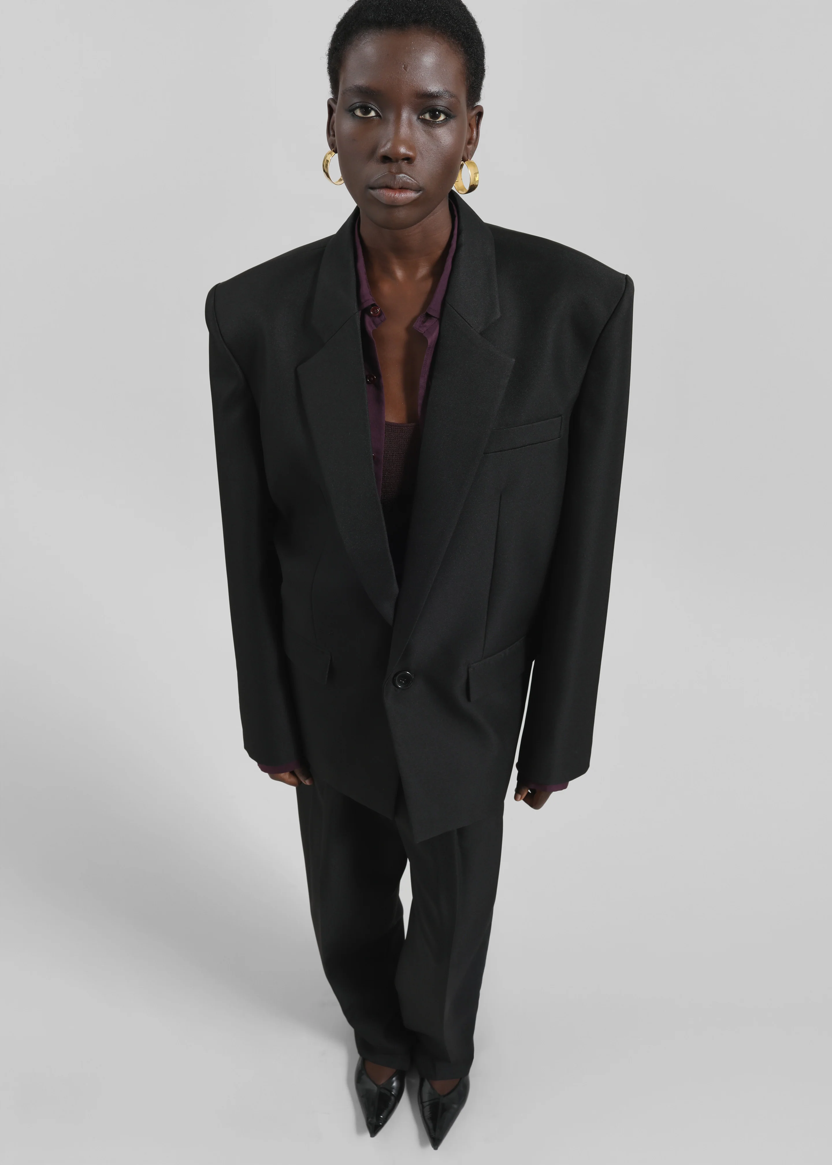 Jun Blazer - Black - Image 3
