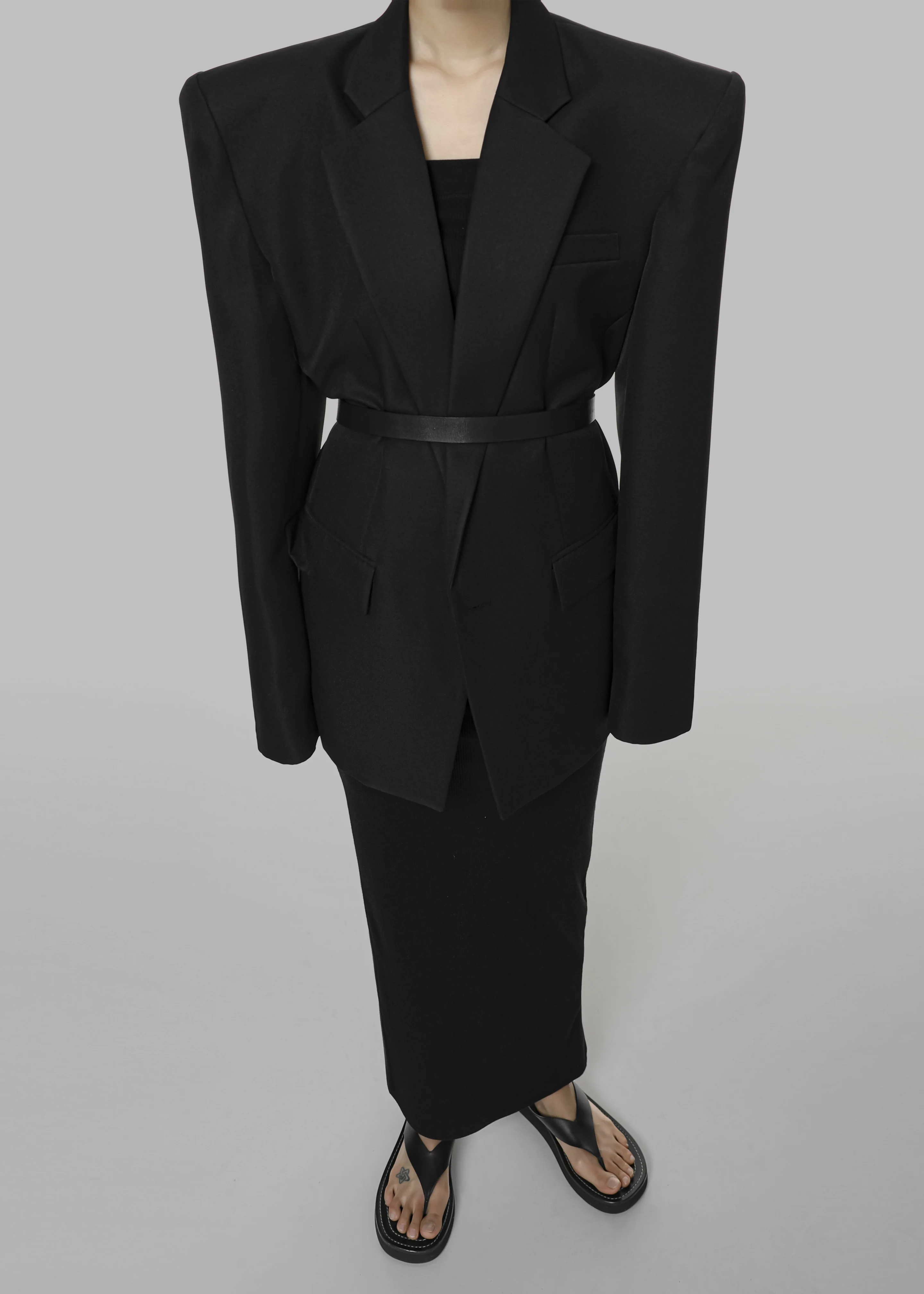 Jun Blazer - Black - Image 6
