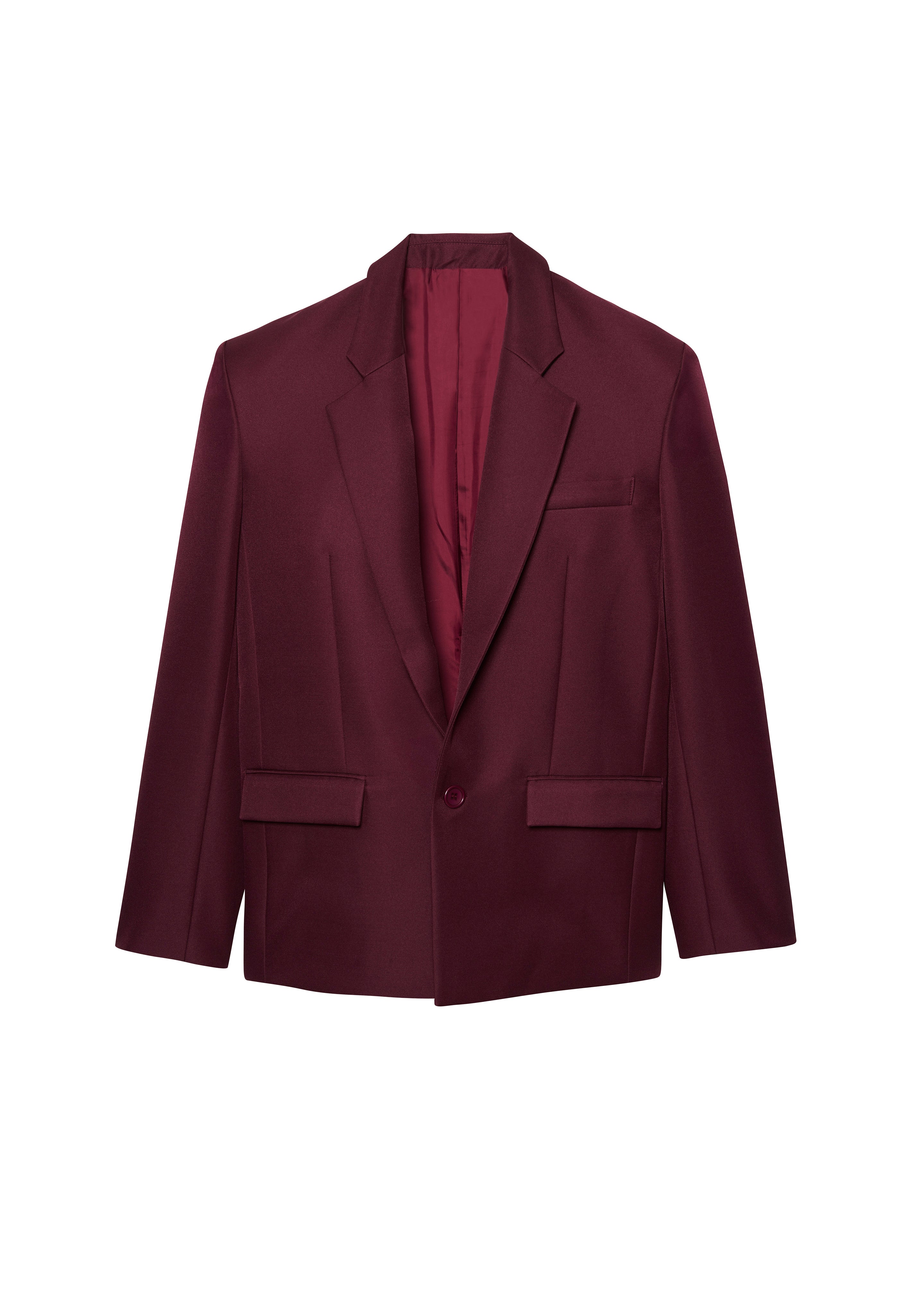 Jun Blazer - Burgundy - Image 20