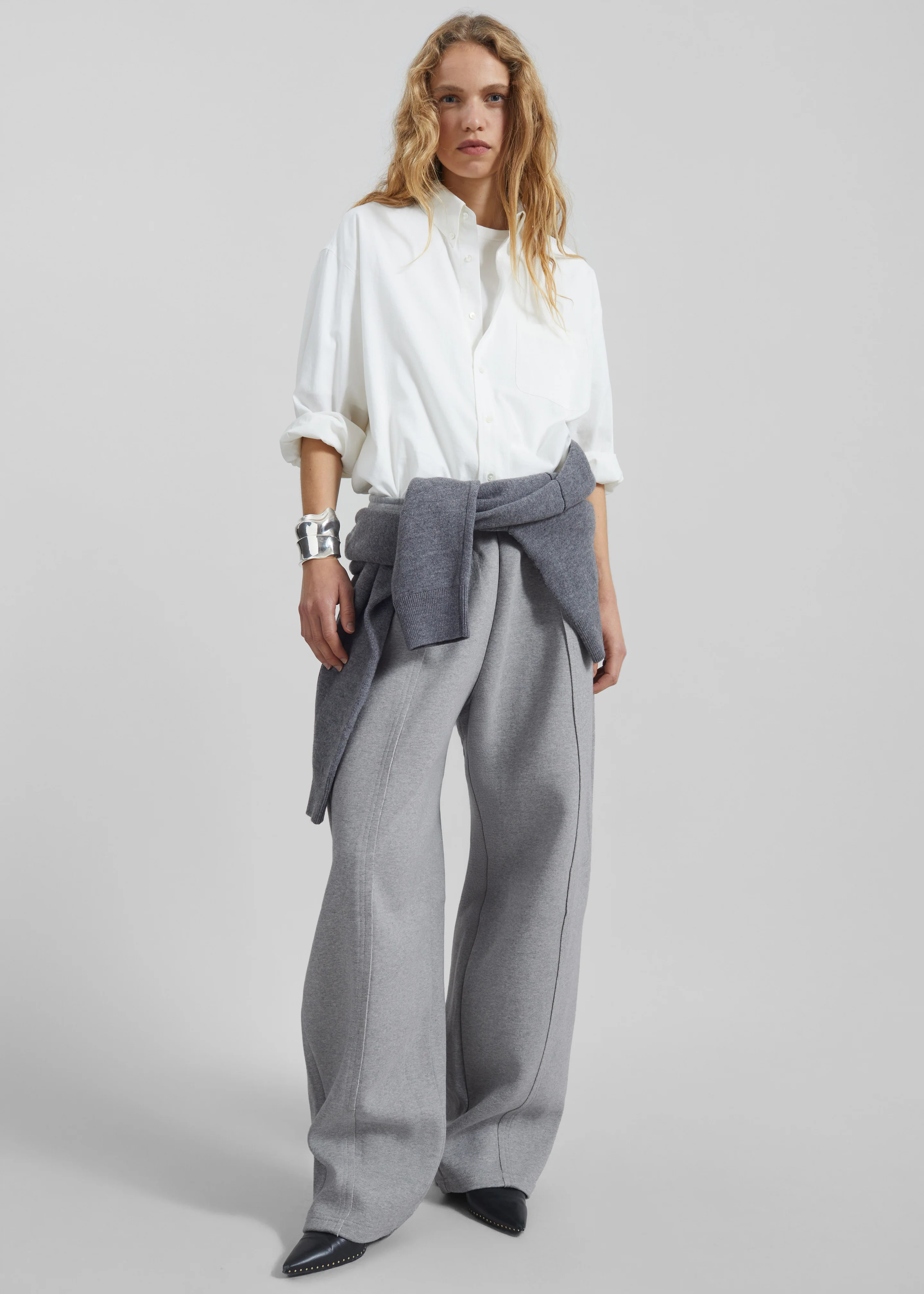 Keane Tapered Sweatpants - Grey - Image 2