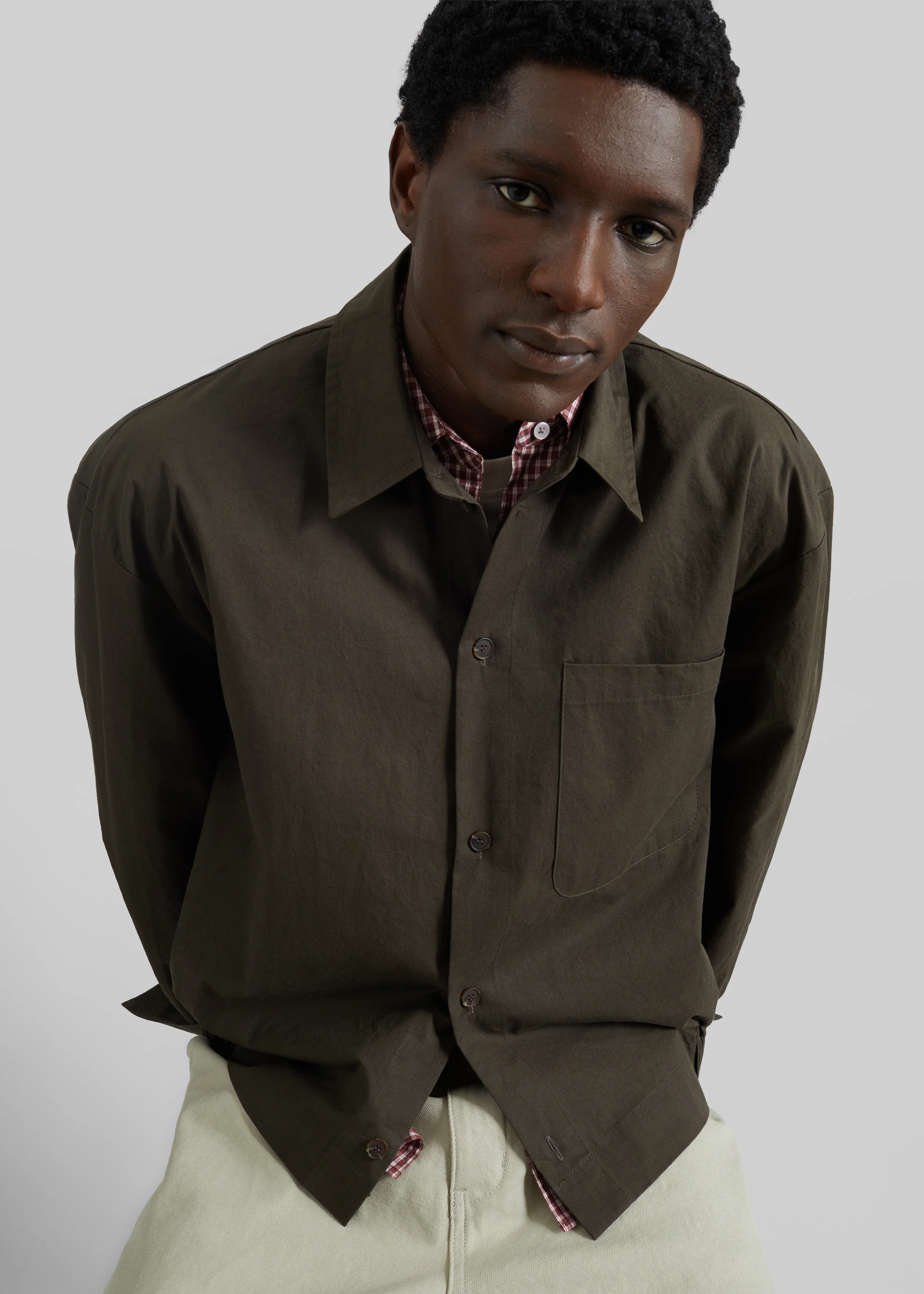 Keith Overshirt - Brown - Image 3