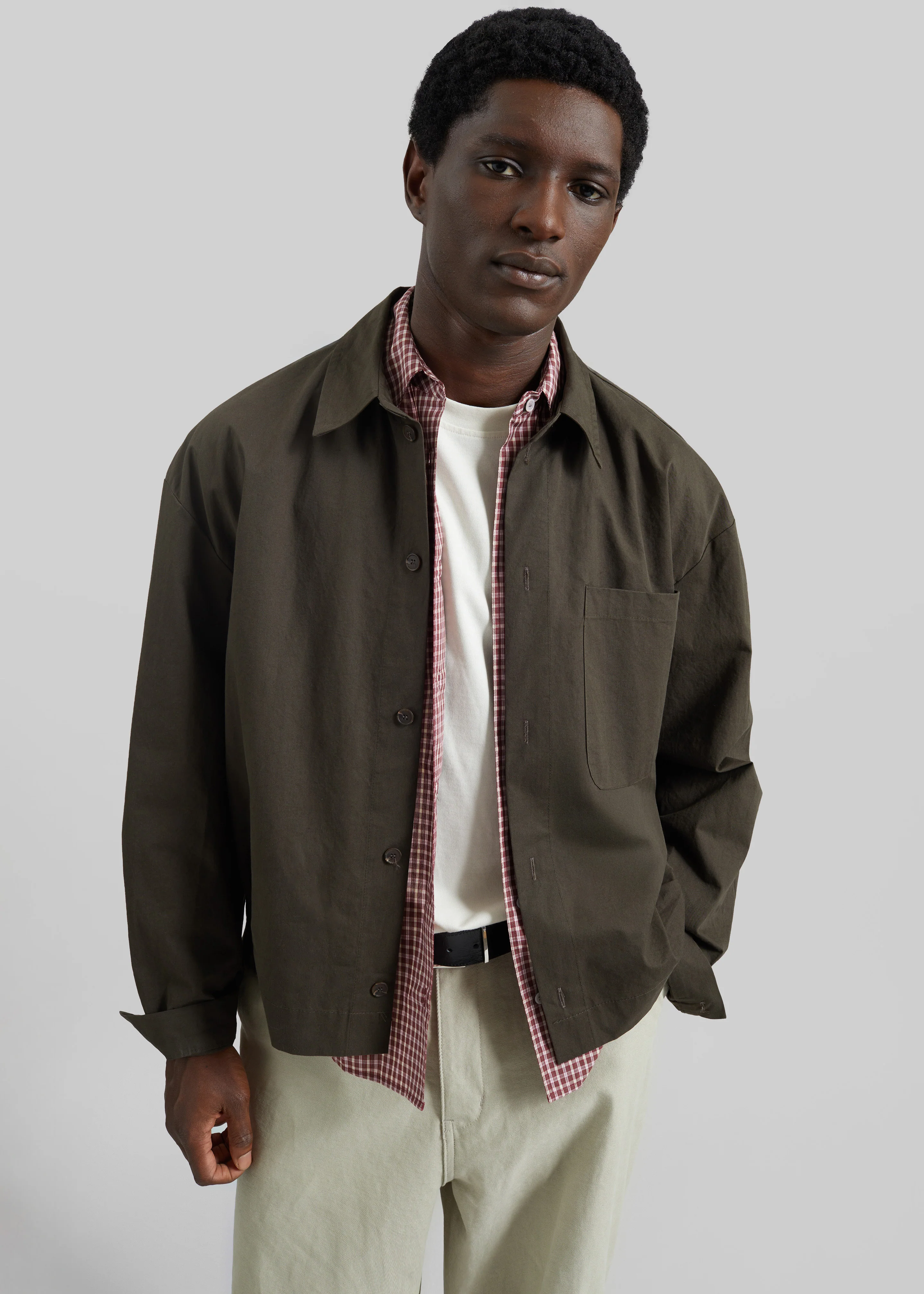 Keith Overshirt - Brown - Image 6