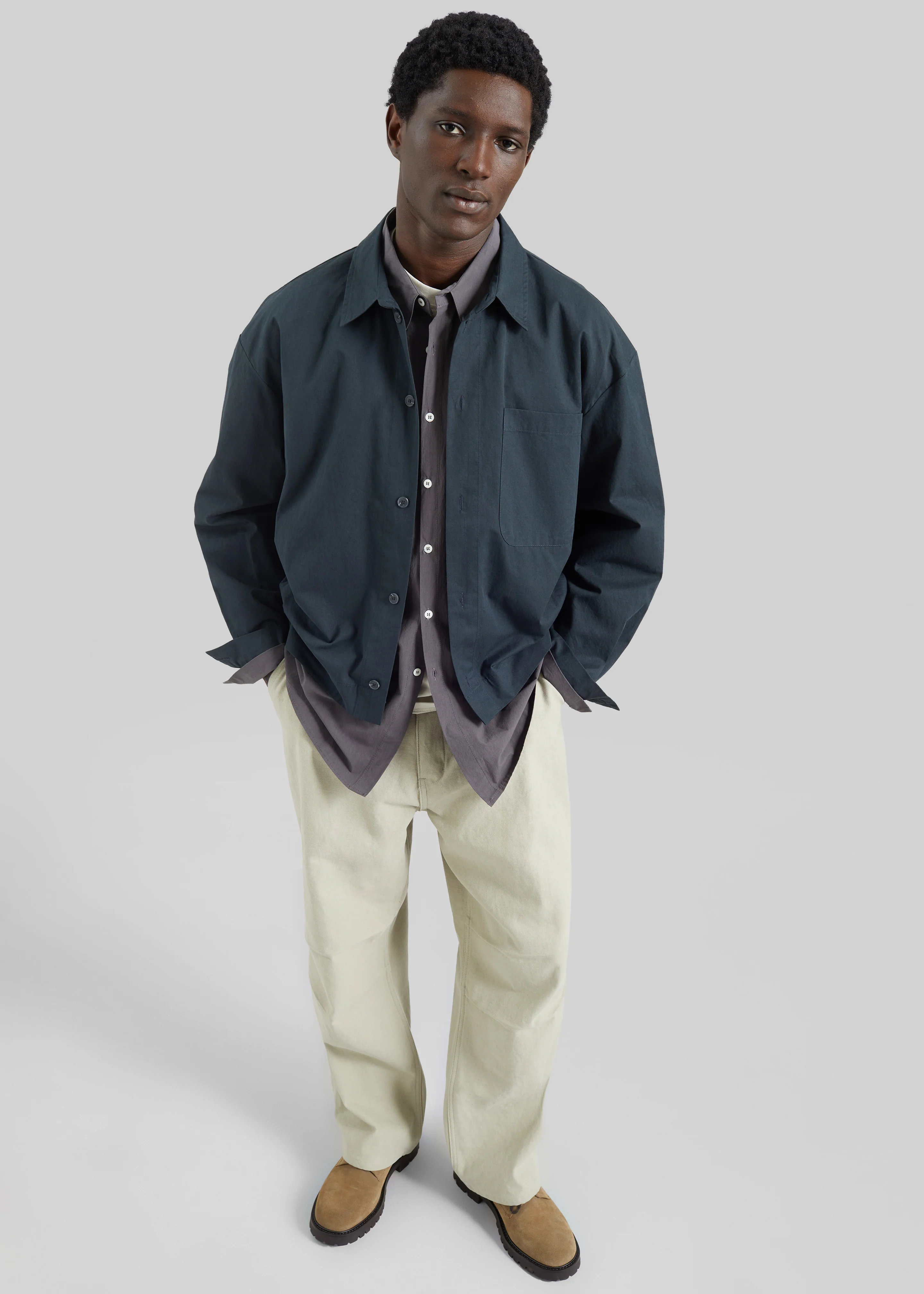 Keith Overshirt - Deep Teal - Image 5