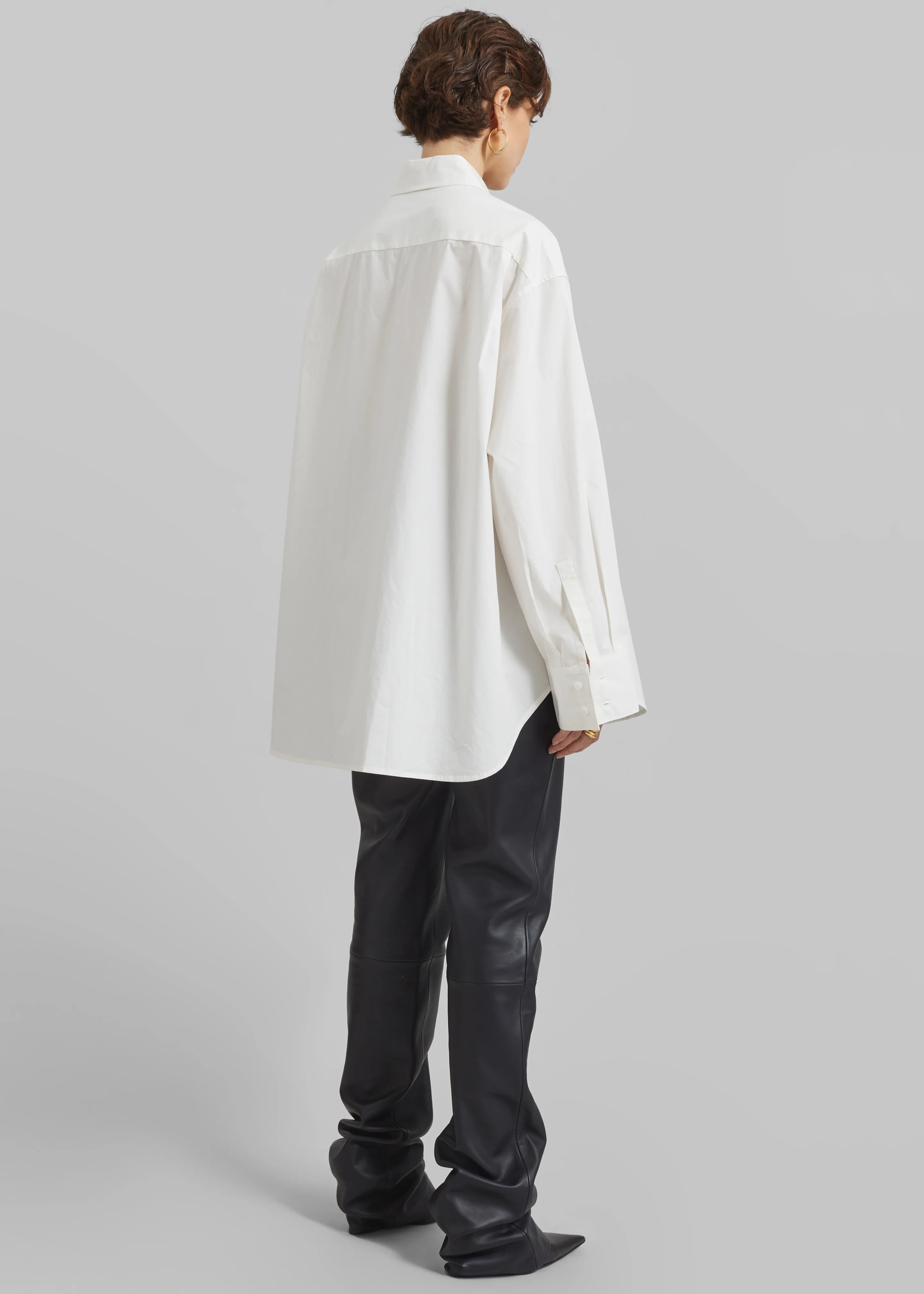 Kent Button Up Shirt - White - Image 7