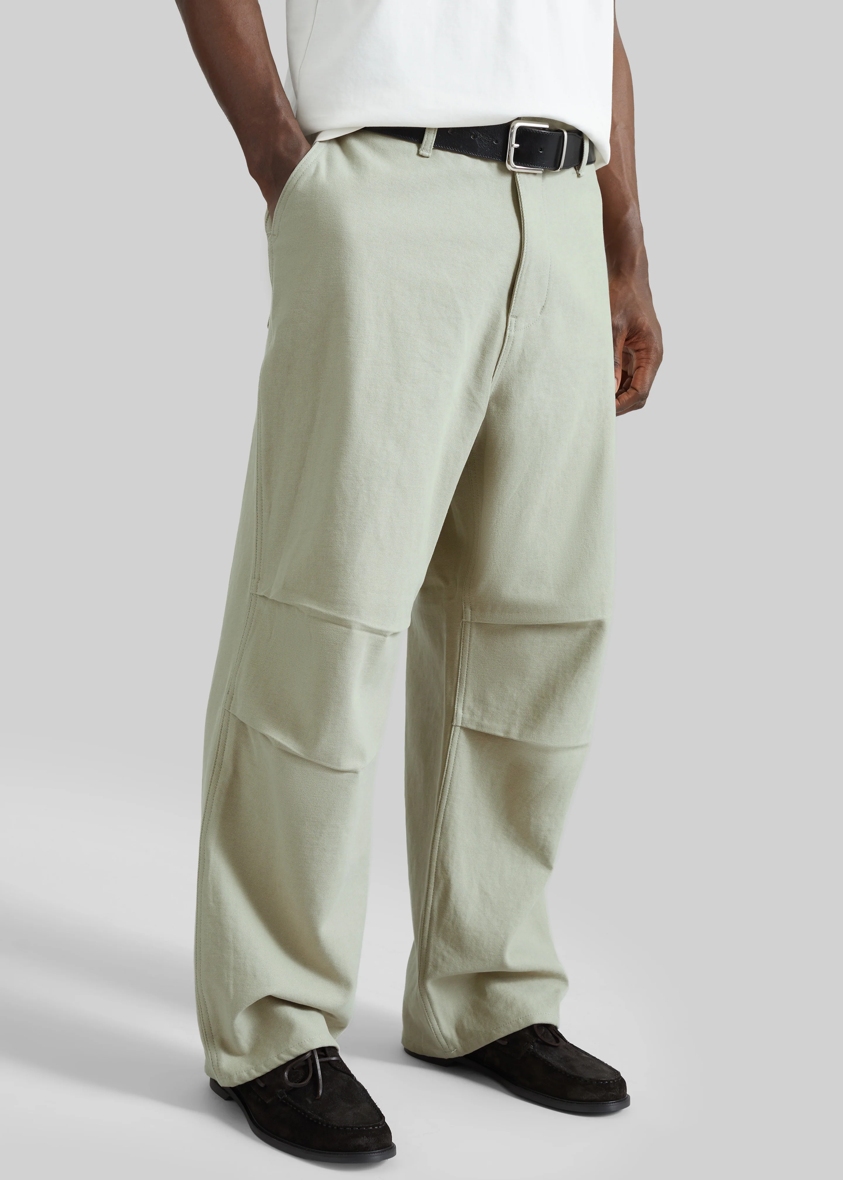 Kenton Cotton Pants - Beige