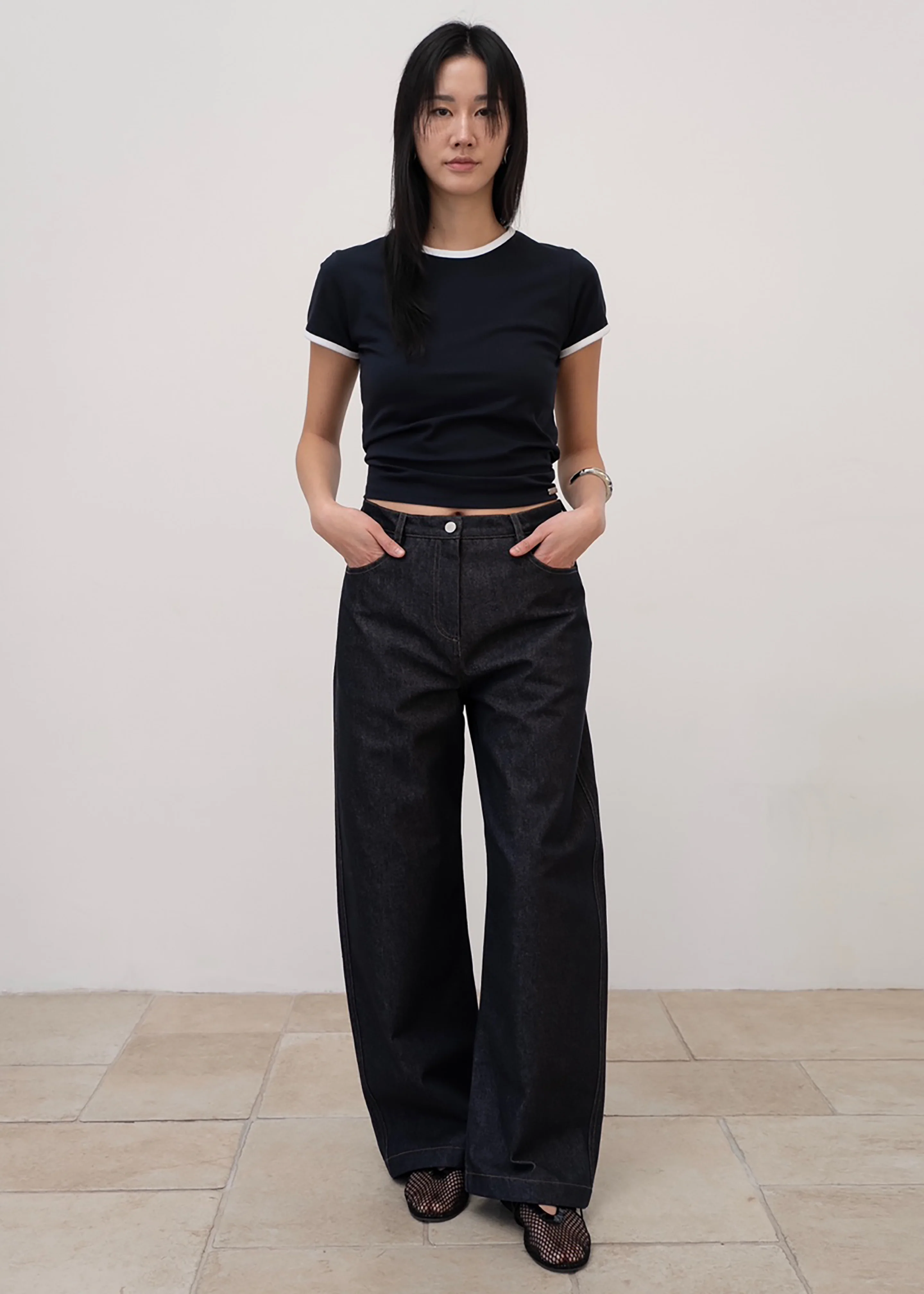 Kessel Denim Pants - Dark Wash - Image 5