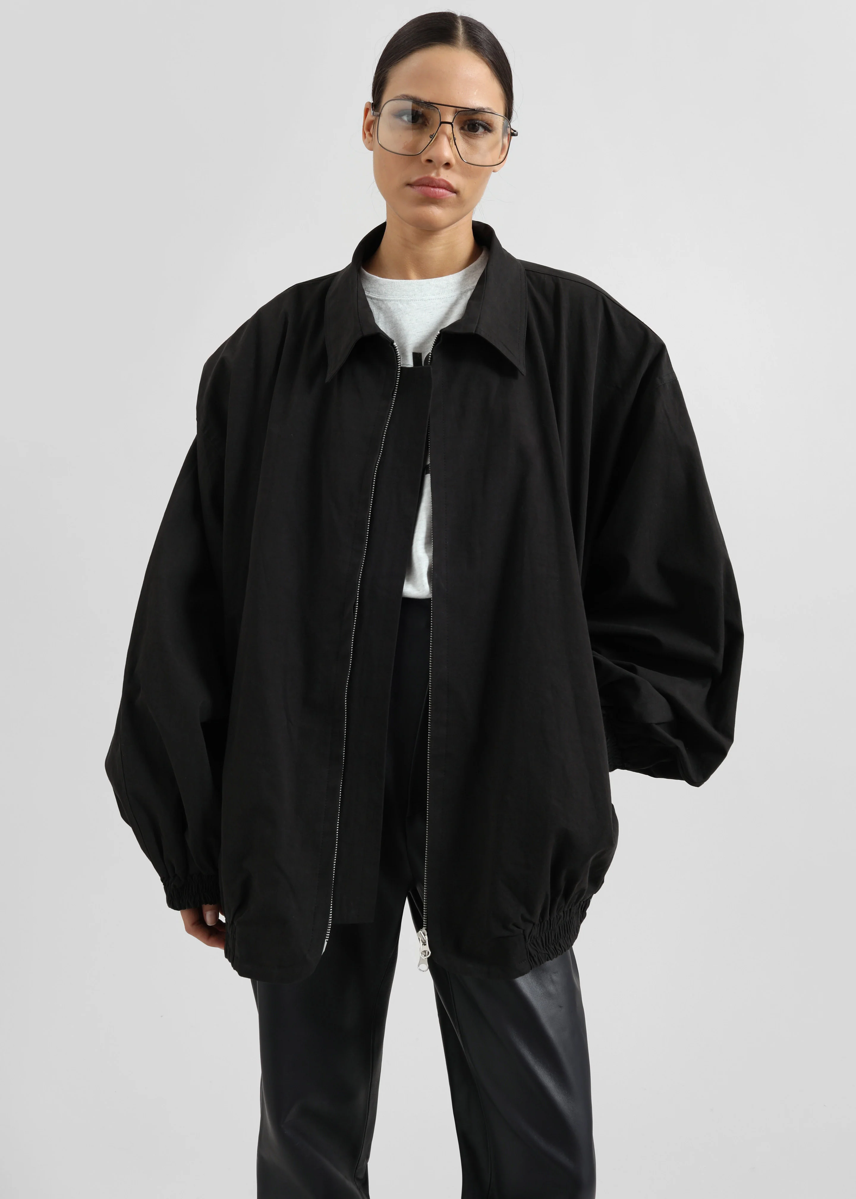 Keswick Bomber Jacket - Black - Image 3