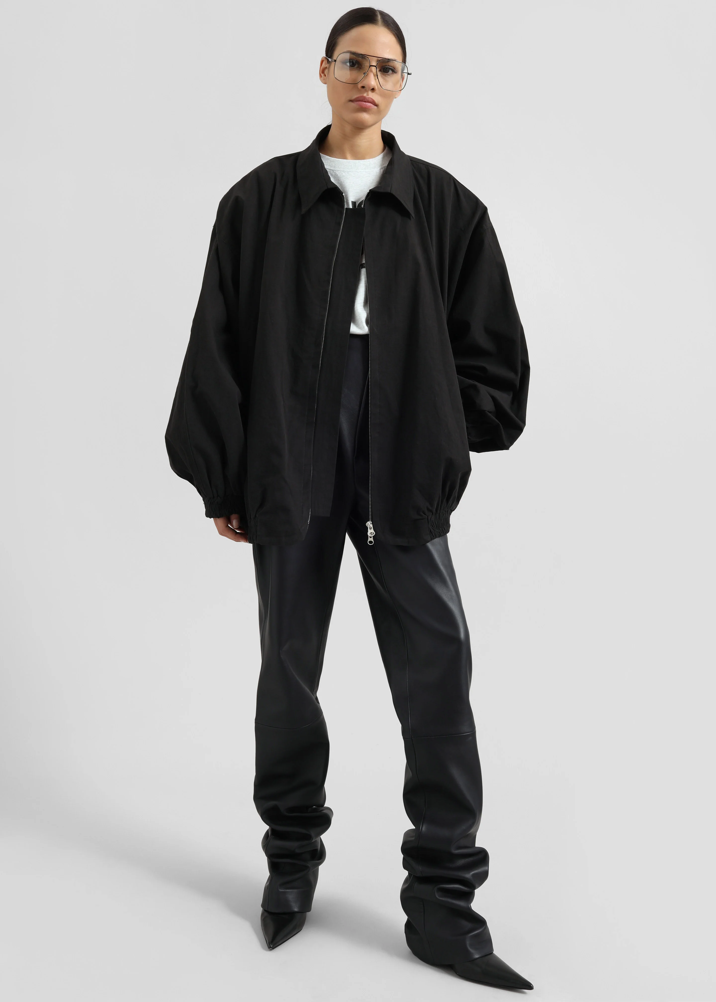 Keswick Bomber Jacket - Black - Image 6