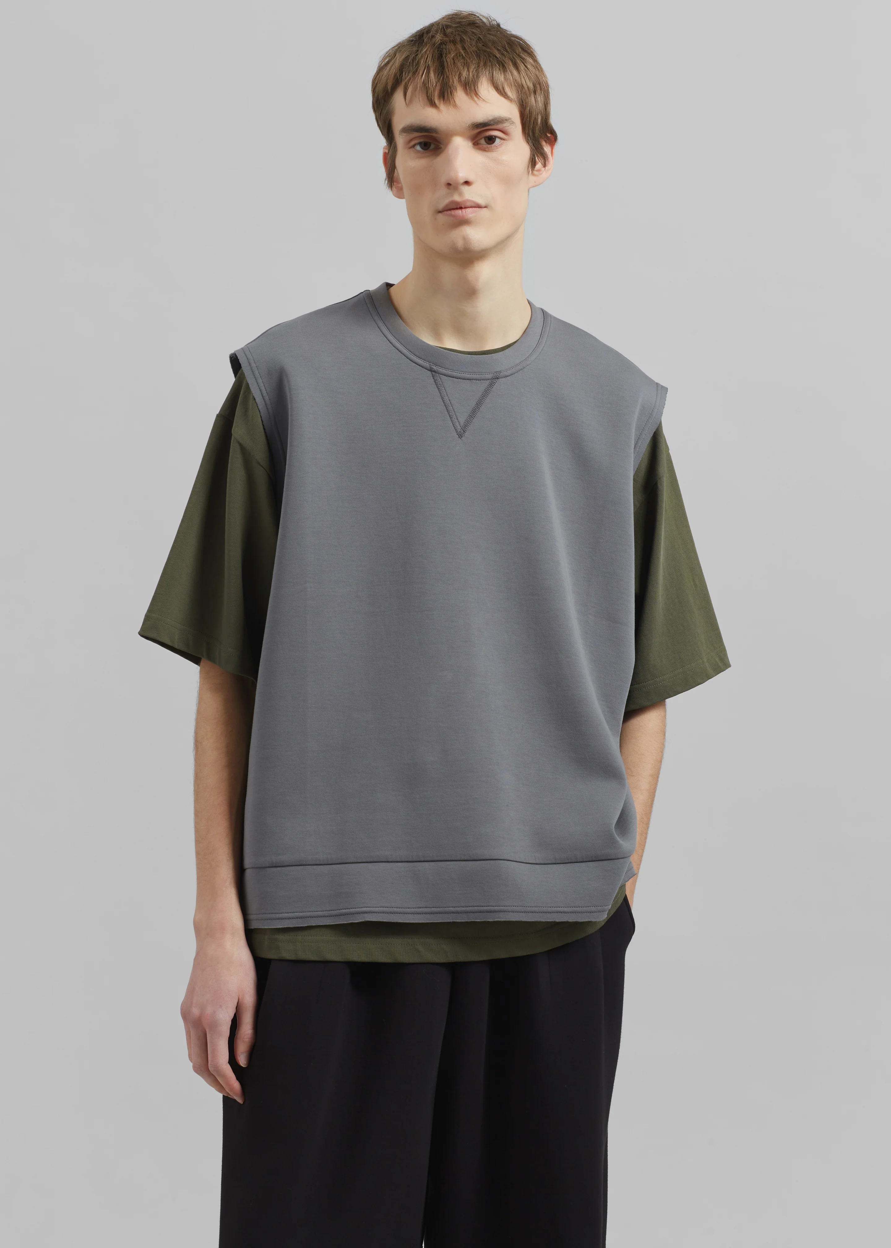 Laos Tank Top - Slate Grey - Image 6