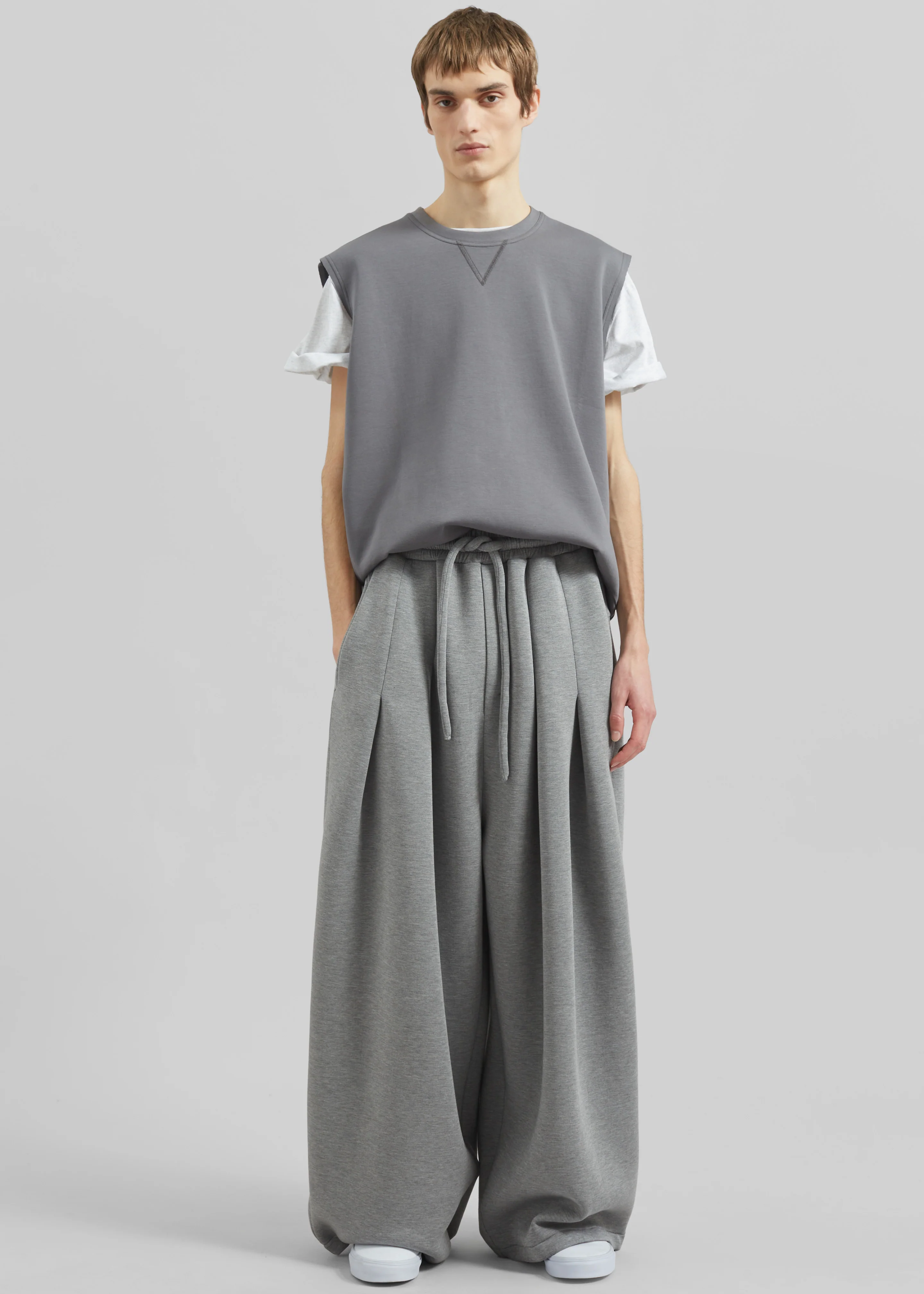 Laos Tank Top - Slate Grey - Image 7