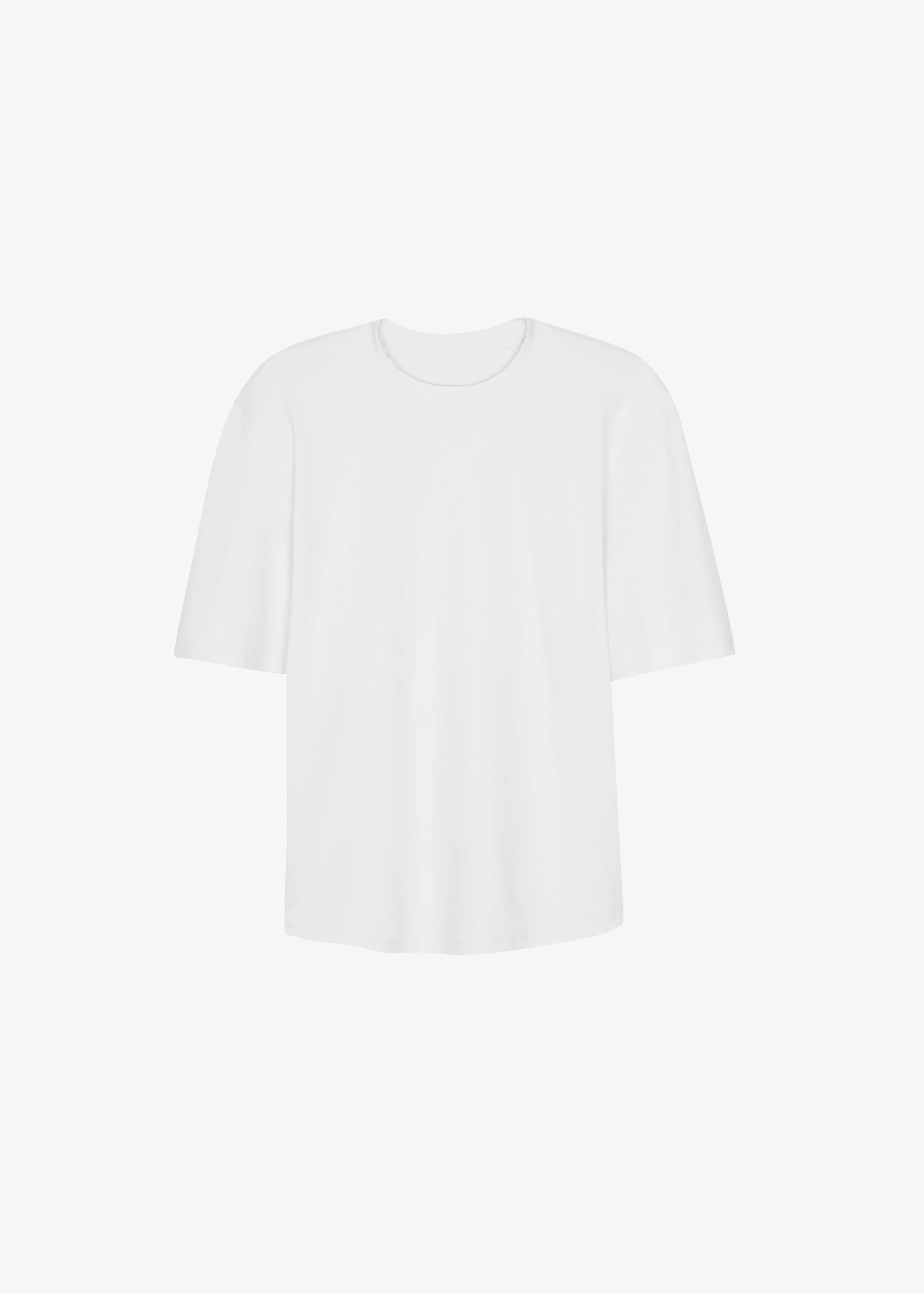 Laval Sculpted Sleeve T-Shirt - White - Image 5